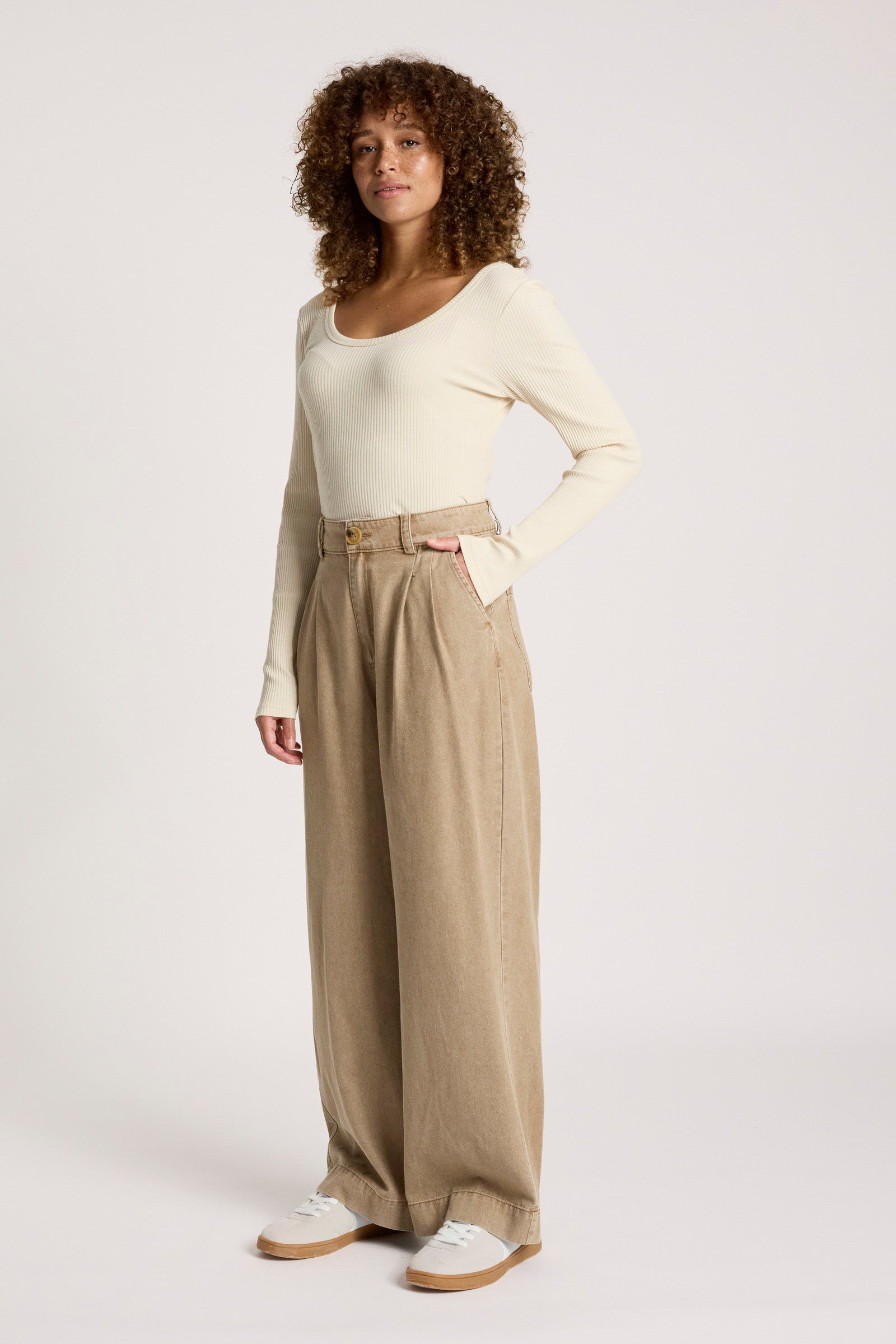 Bodhi Denim Pant - Fawn