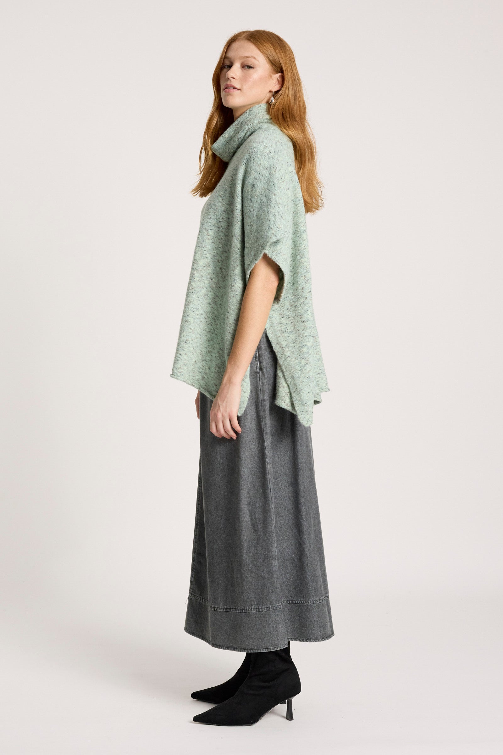 Zarda Poncho - Sage