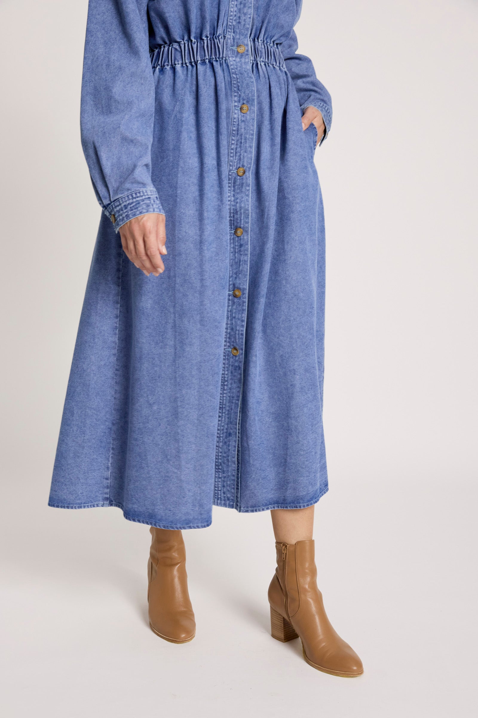 Bodhi Denim Dress - Denim