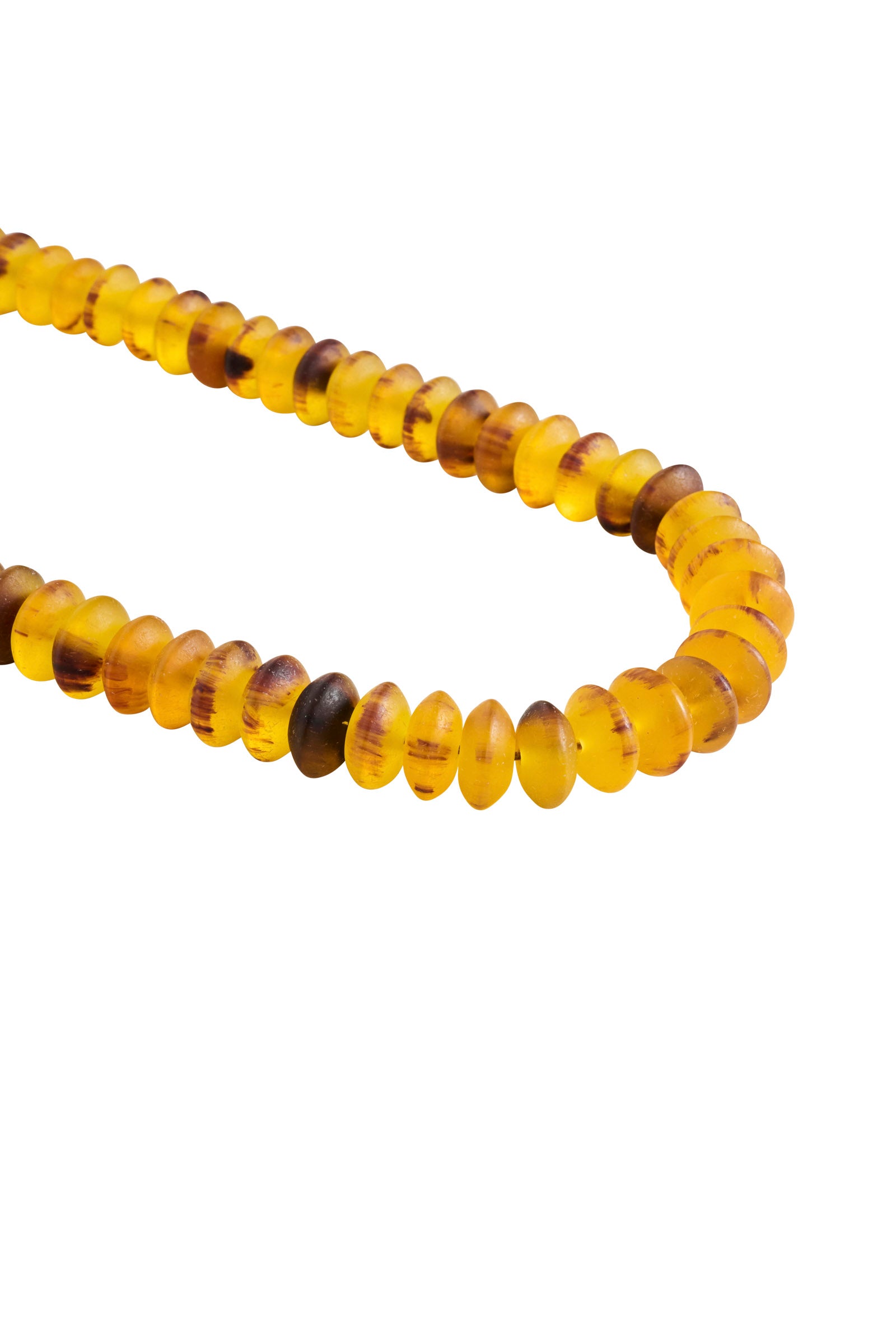 Zarda Long Necklace - Mocha