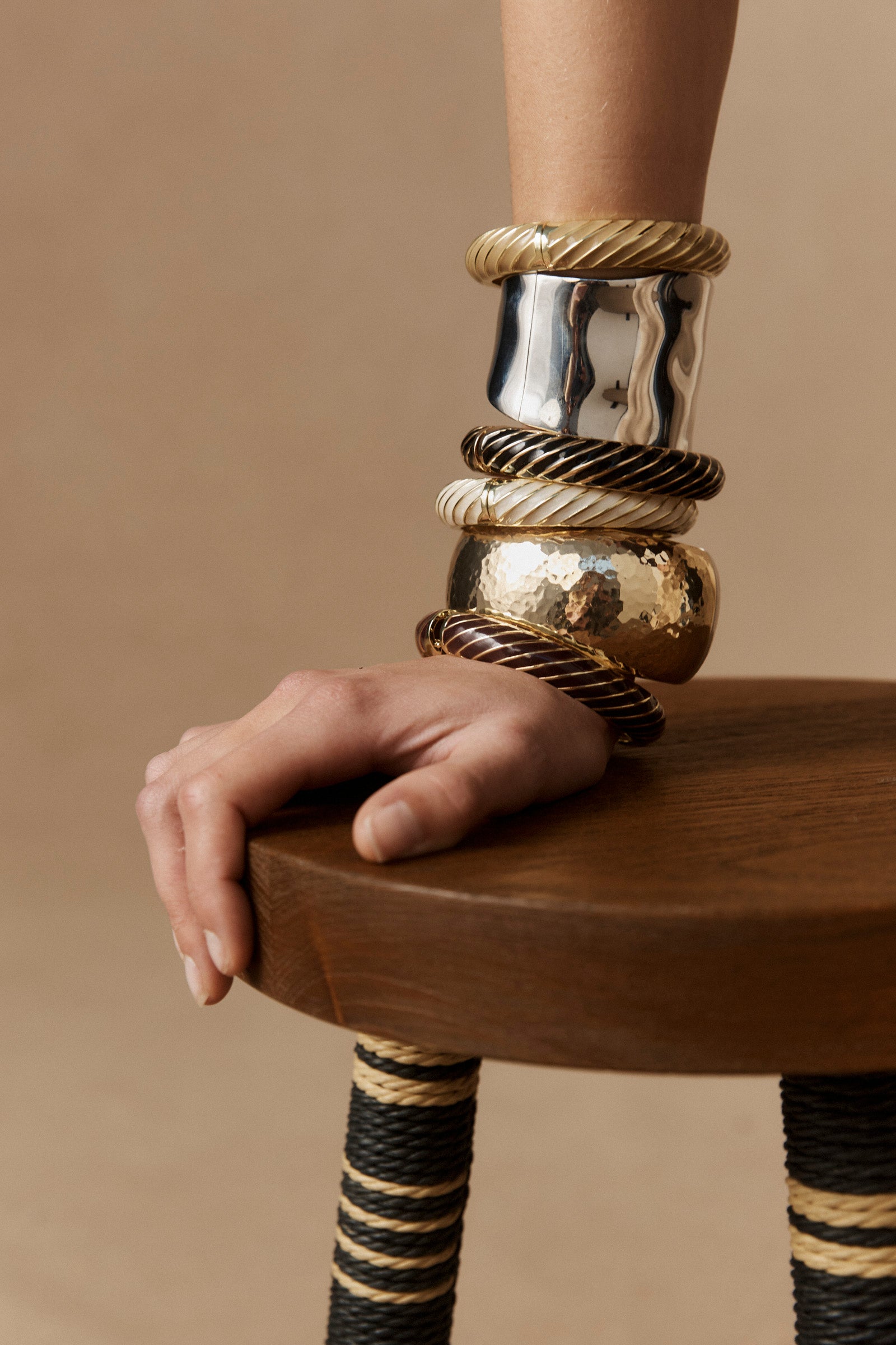 Amira Bangle - Mahogany