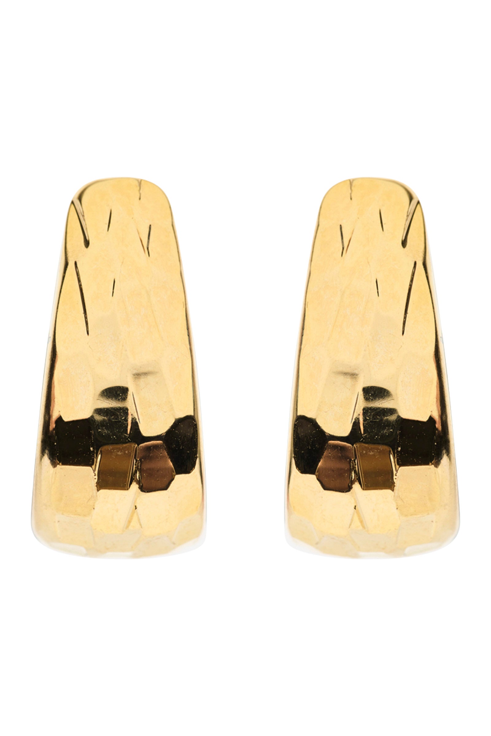Heritage Luxe Earring - Gold Bevel