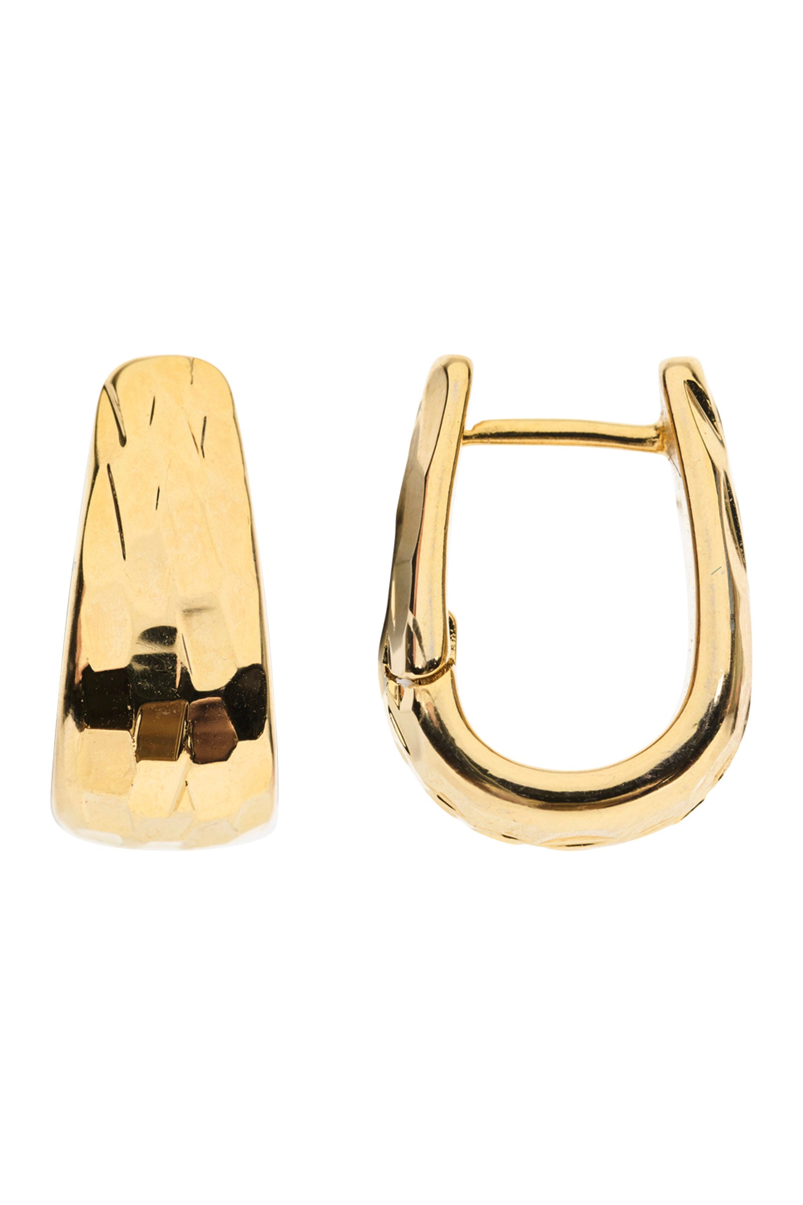 Heritage Luxe Earring - Gold Bevel