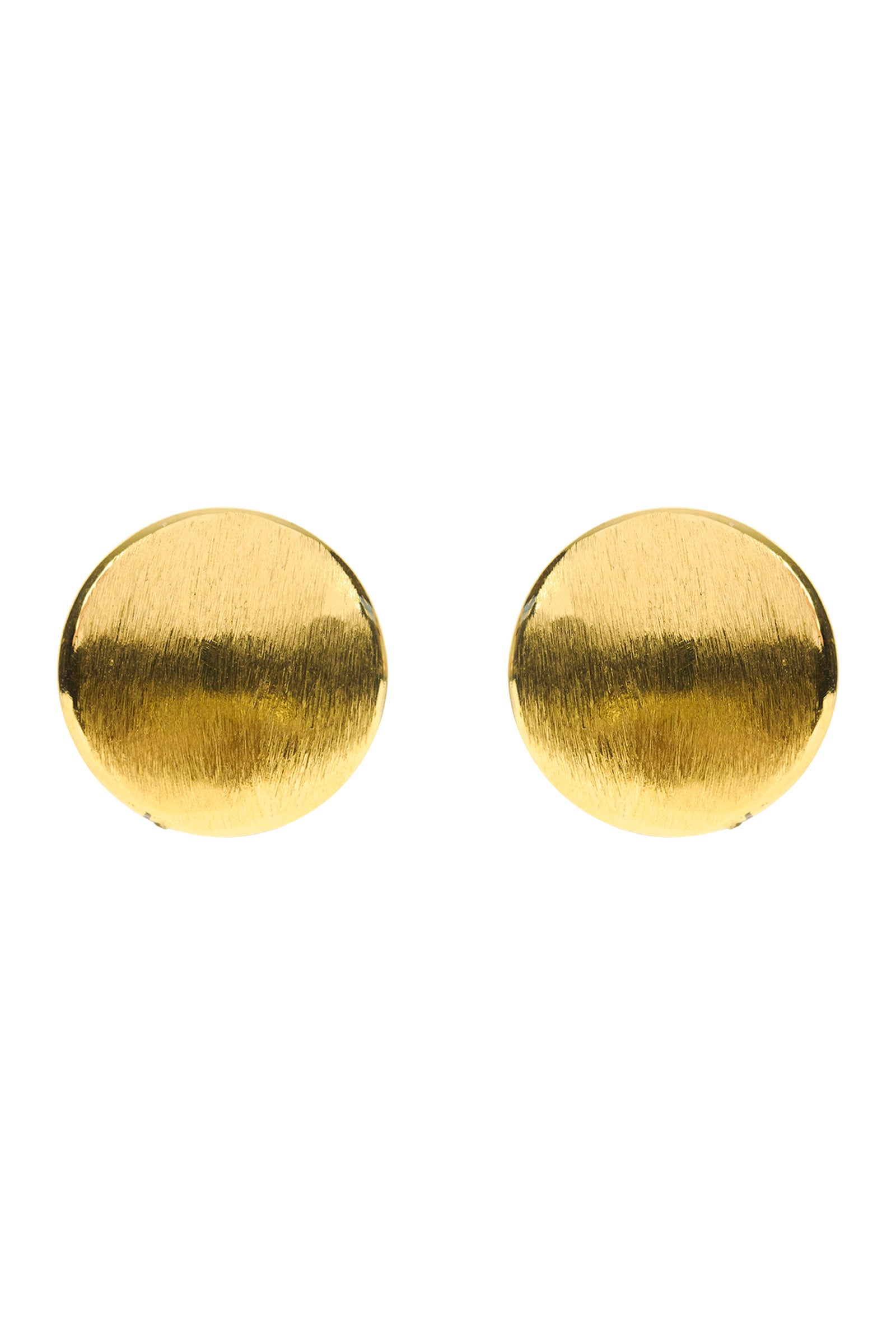 Heritage Clip On Earring - Gold Sphere