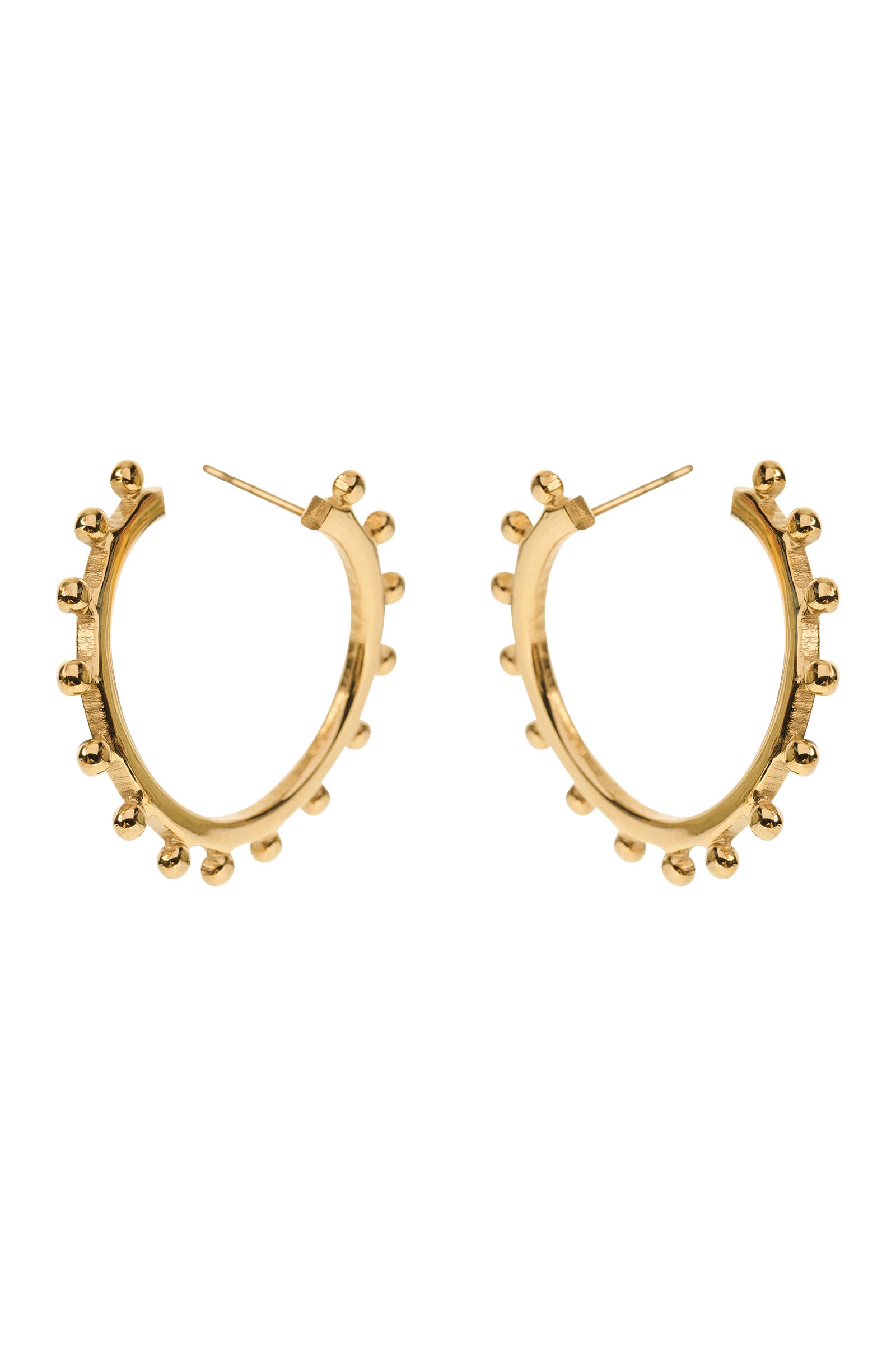 San Earring - Gold Hoop