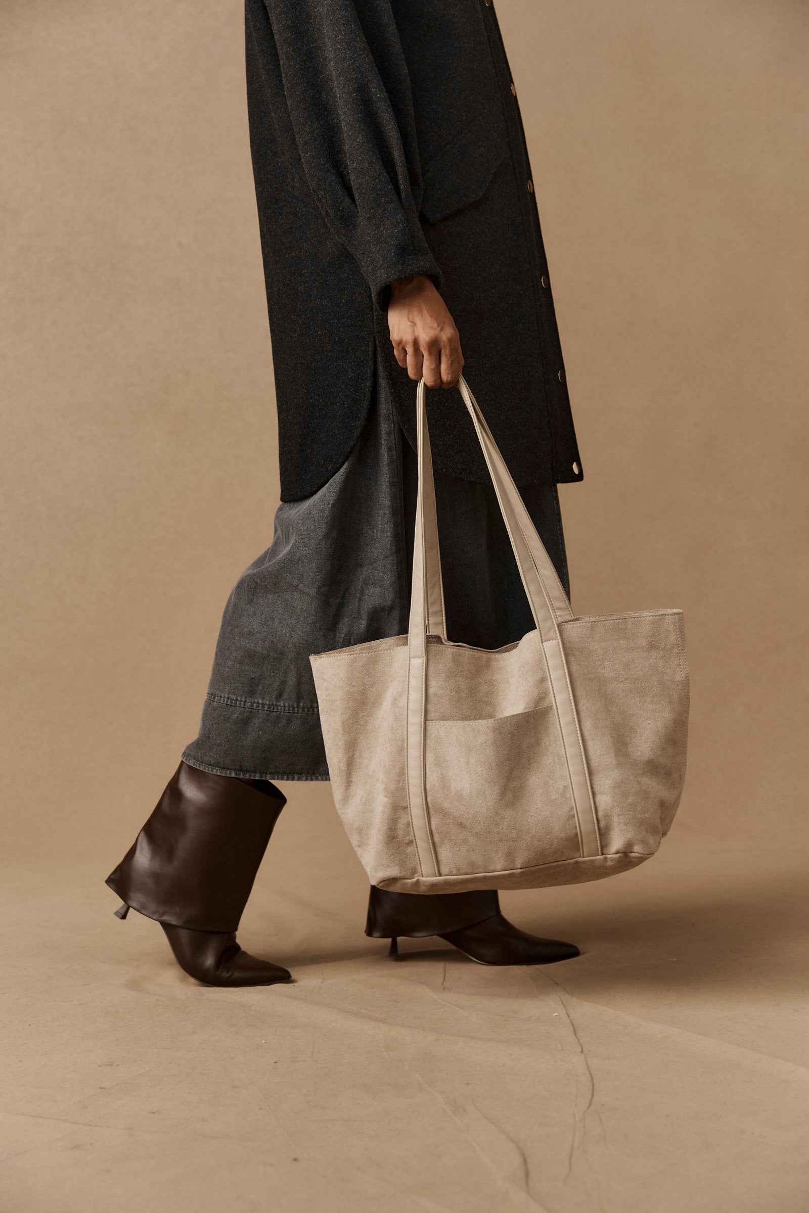 Sable Tote - Stone