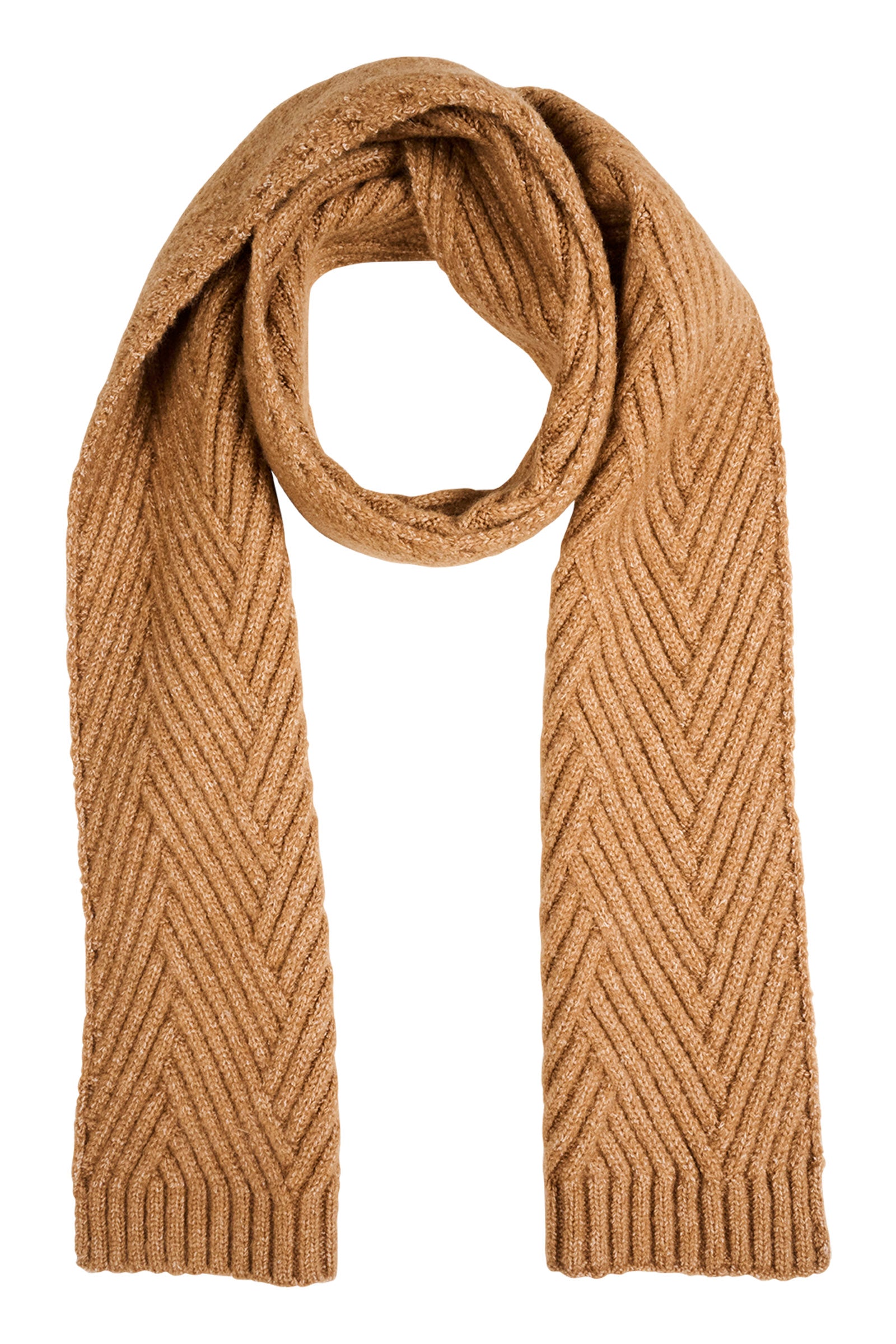 Sable Knit Scarf - Mocha