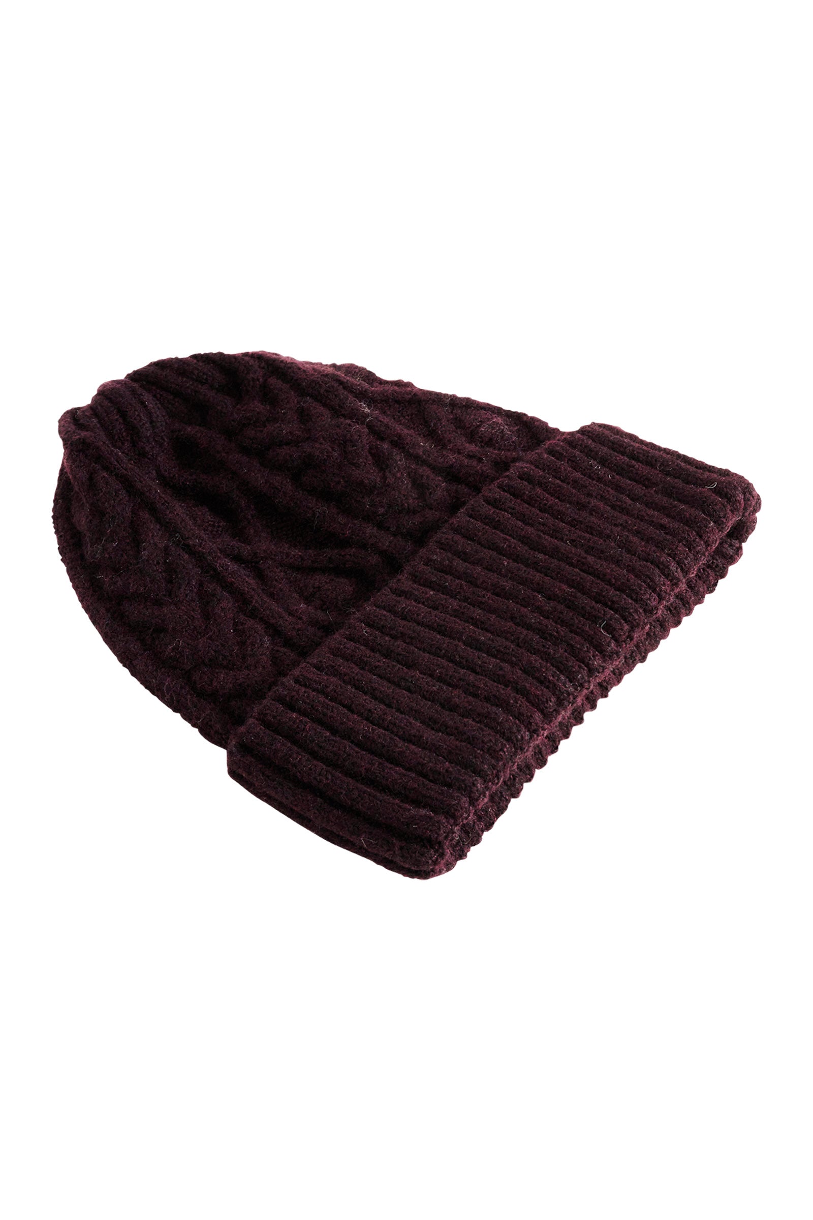 Calista Beanie - Mahogany