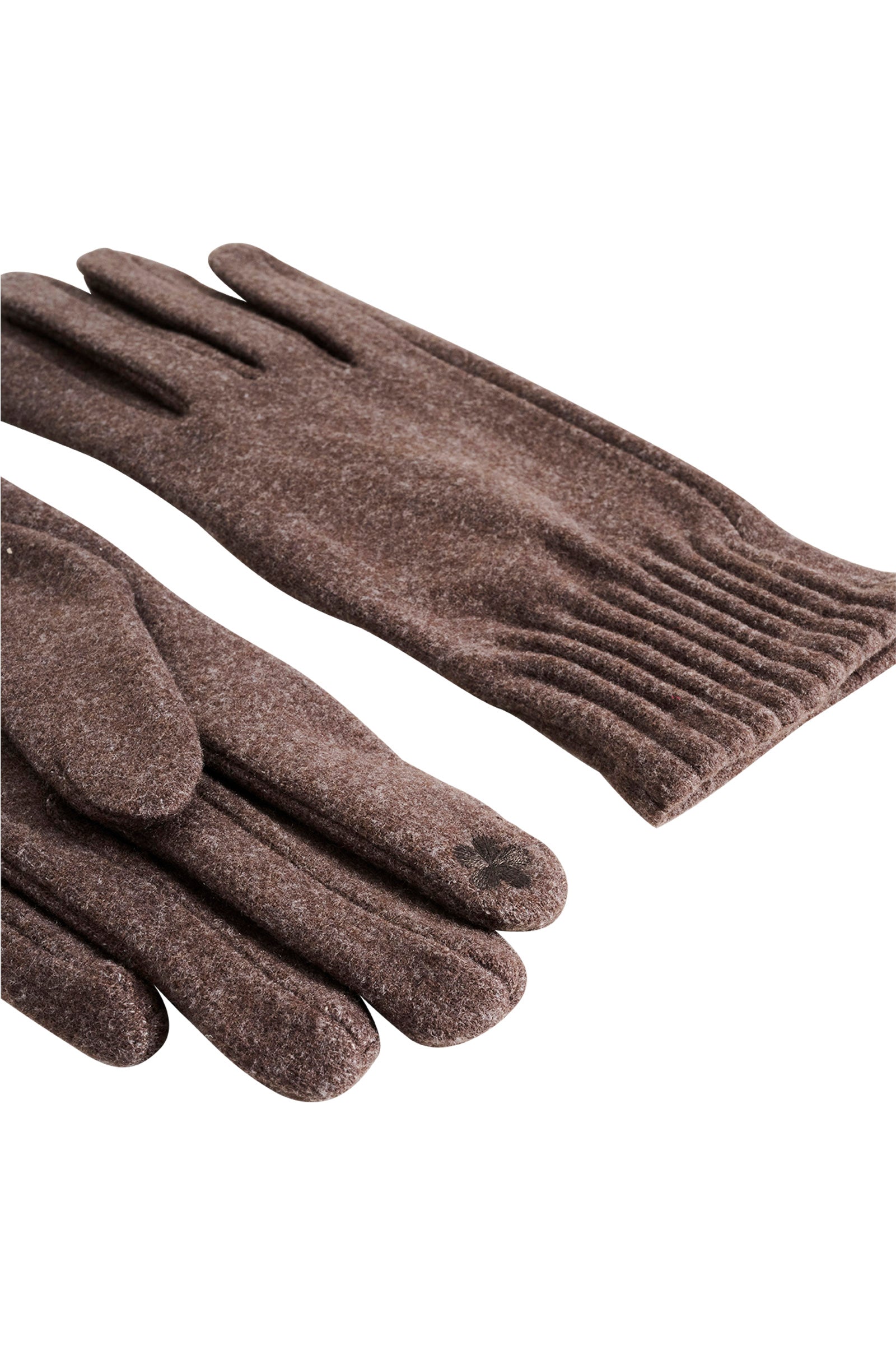 Berber Rib Glove - Cocoa