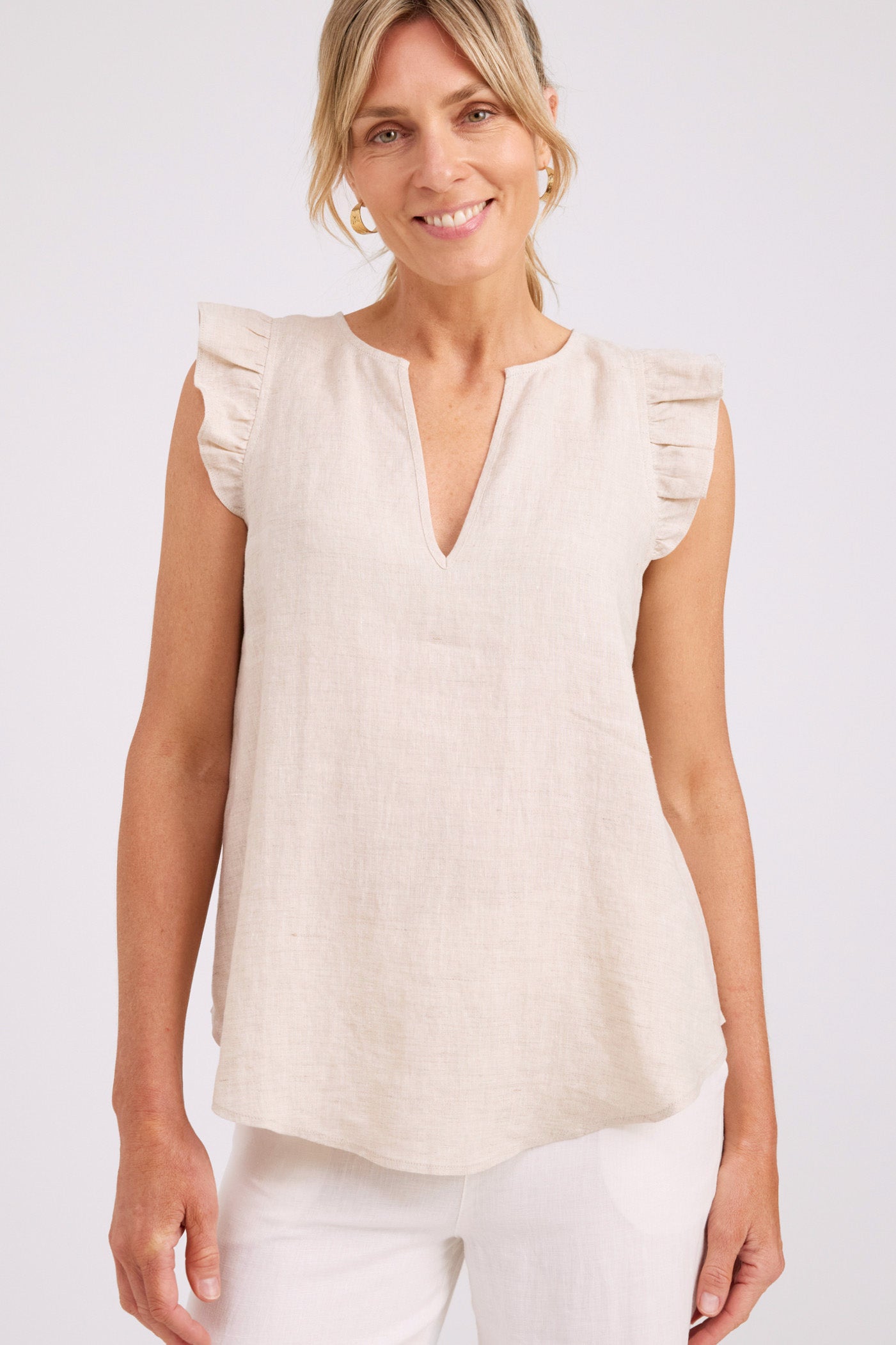 Studio Frill Tank - Tusk
