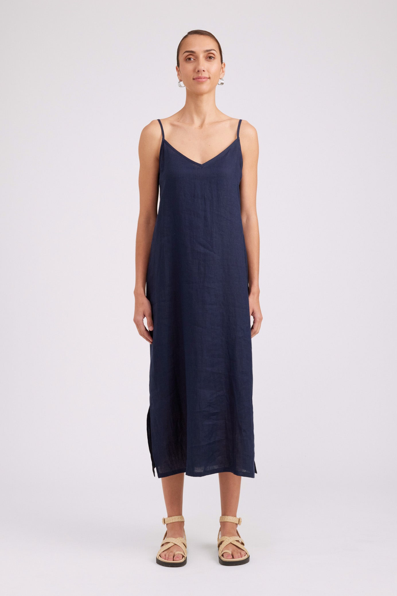 Studio Tank Maxi Dress - Navy
