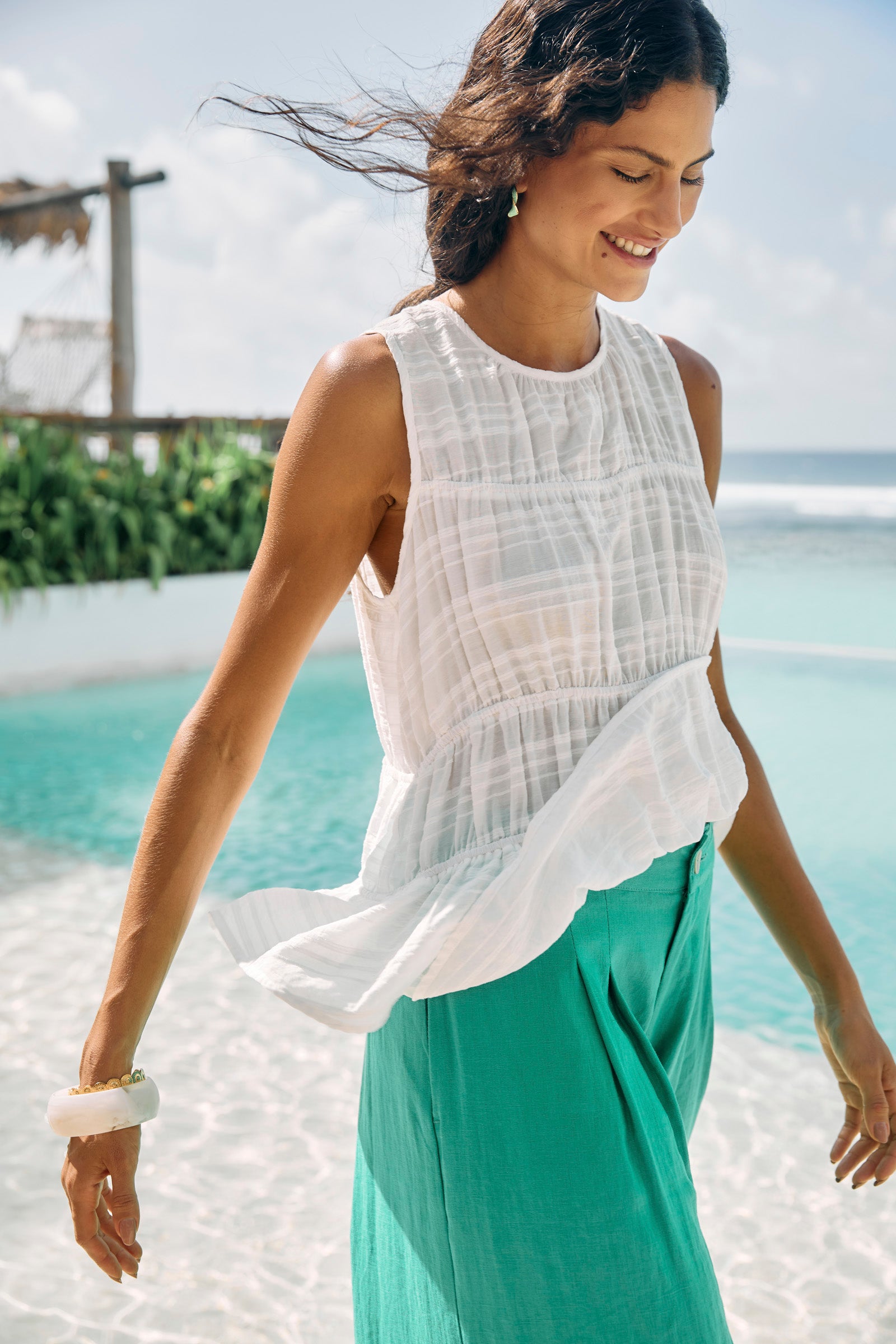 Sovana Tank - White