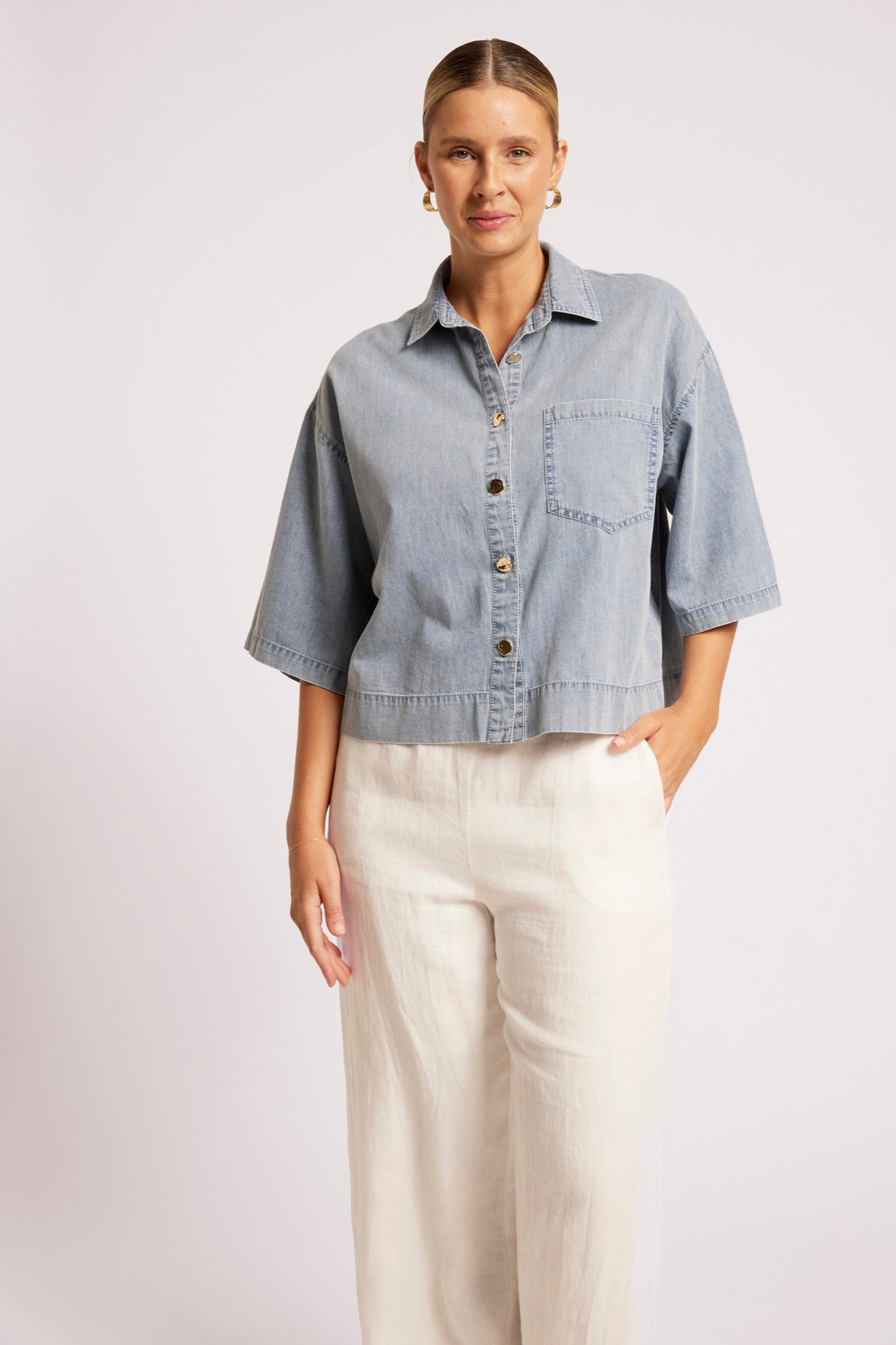 Roam Shirt - Denim
