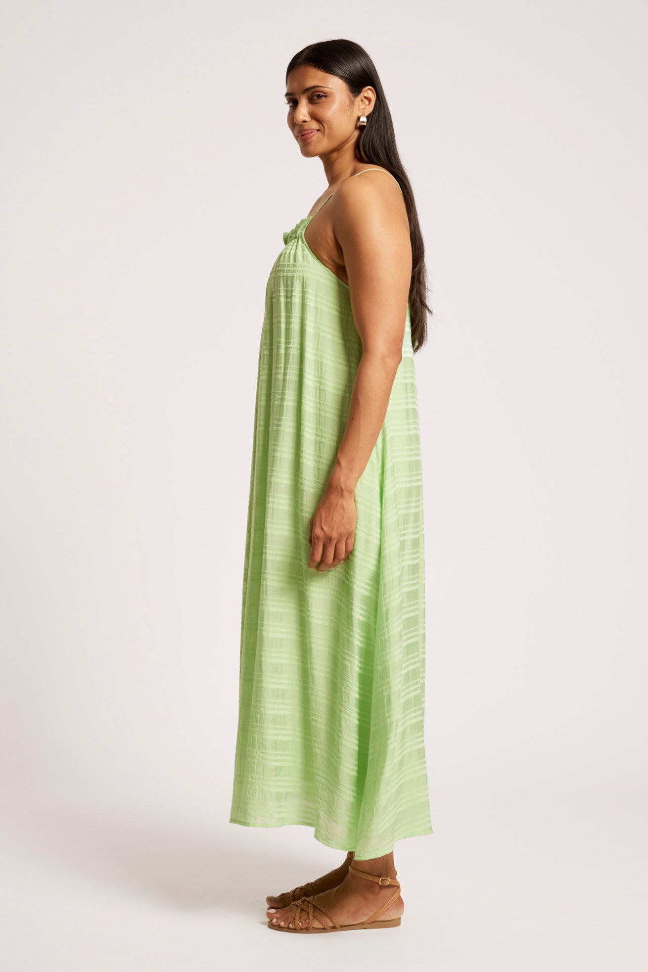 Sovana Tank Maxi Dress - Mint