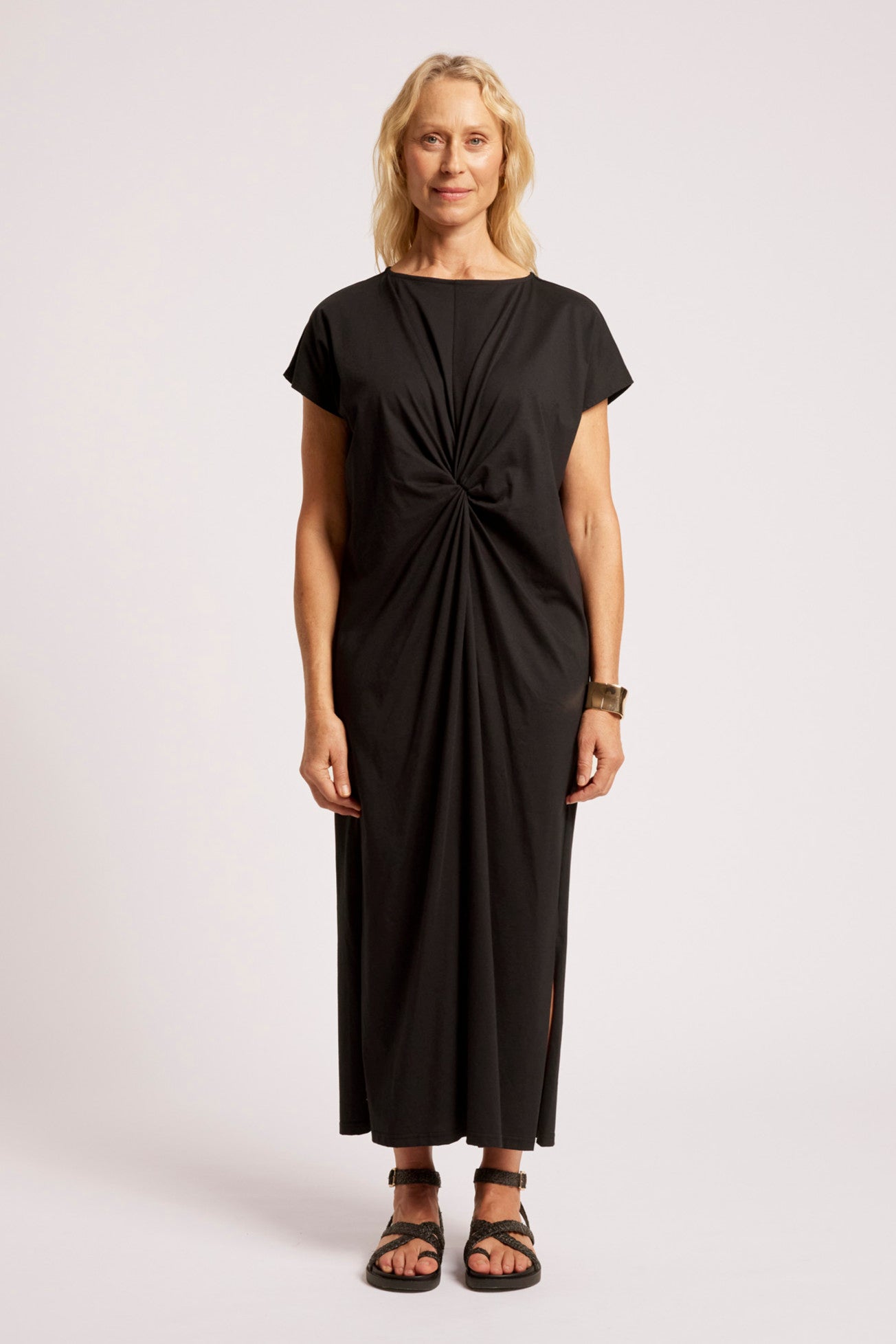 Casa Twist Dress - Black