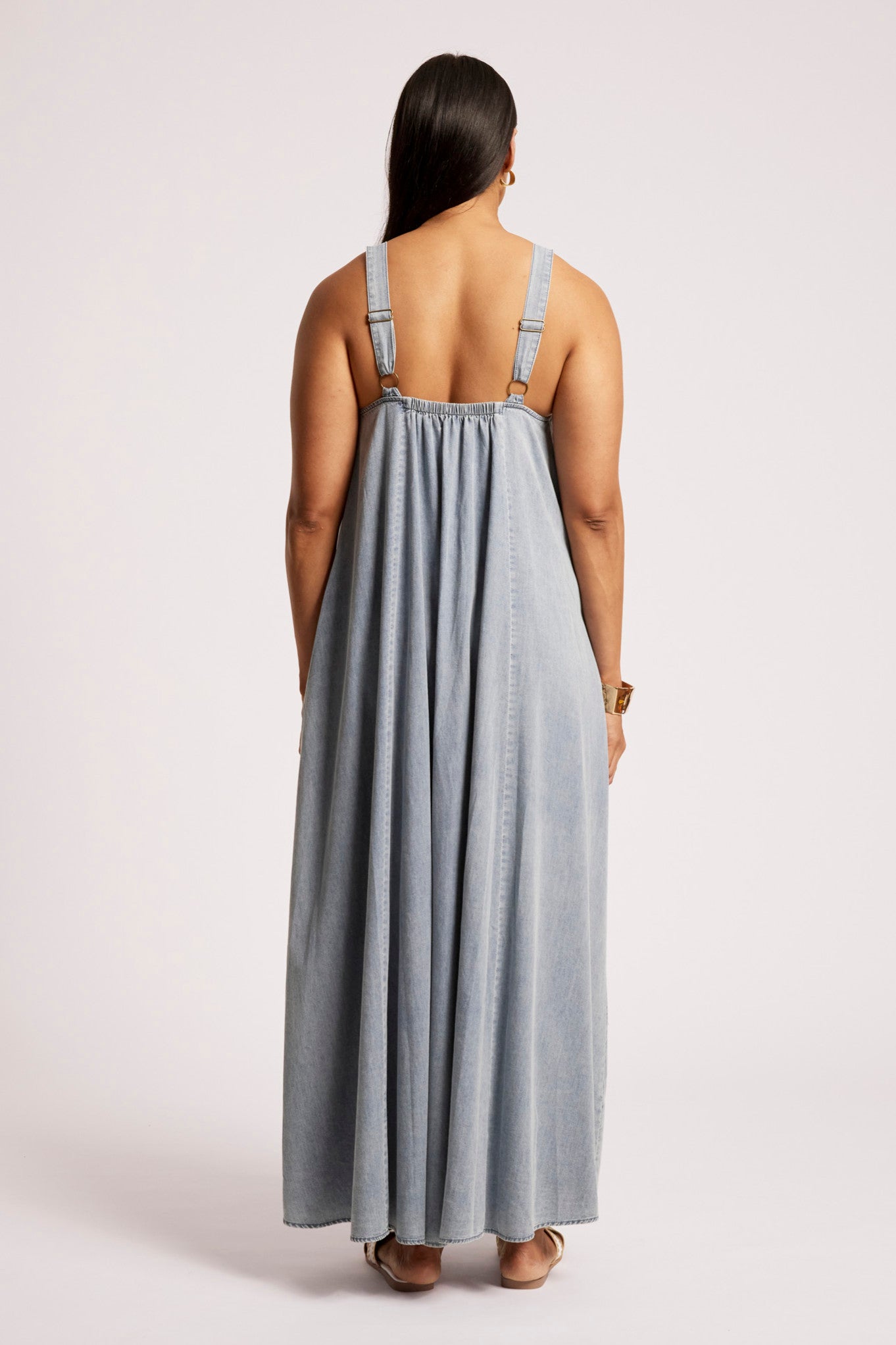 Roam Tank Maxi Dress - Denim