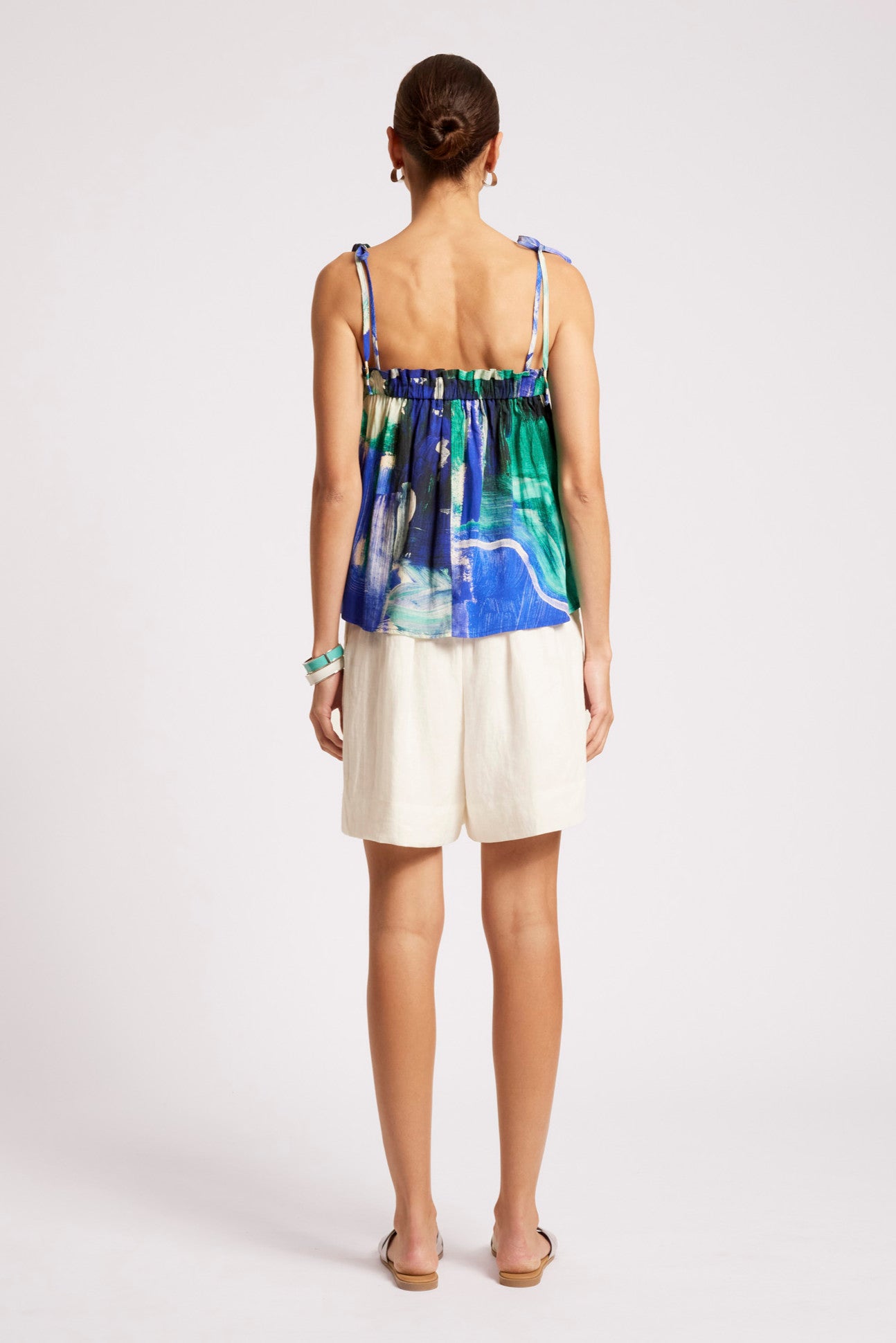 Palmera Tank Top - Seafoam