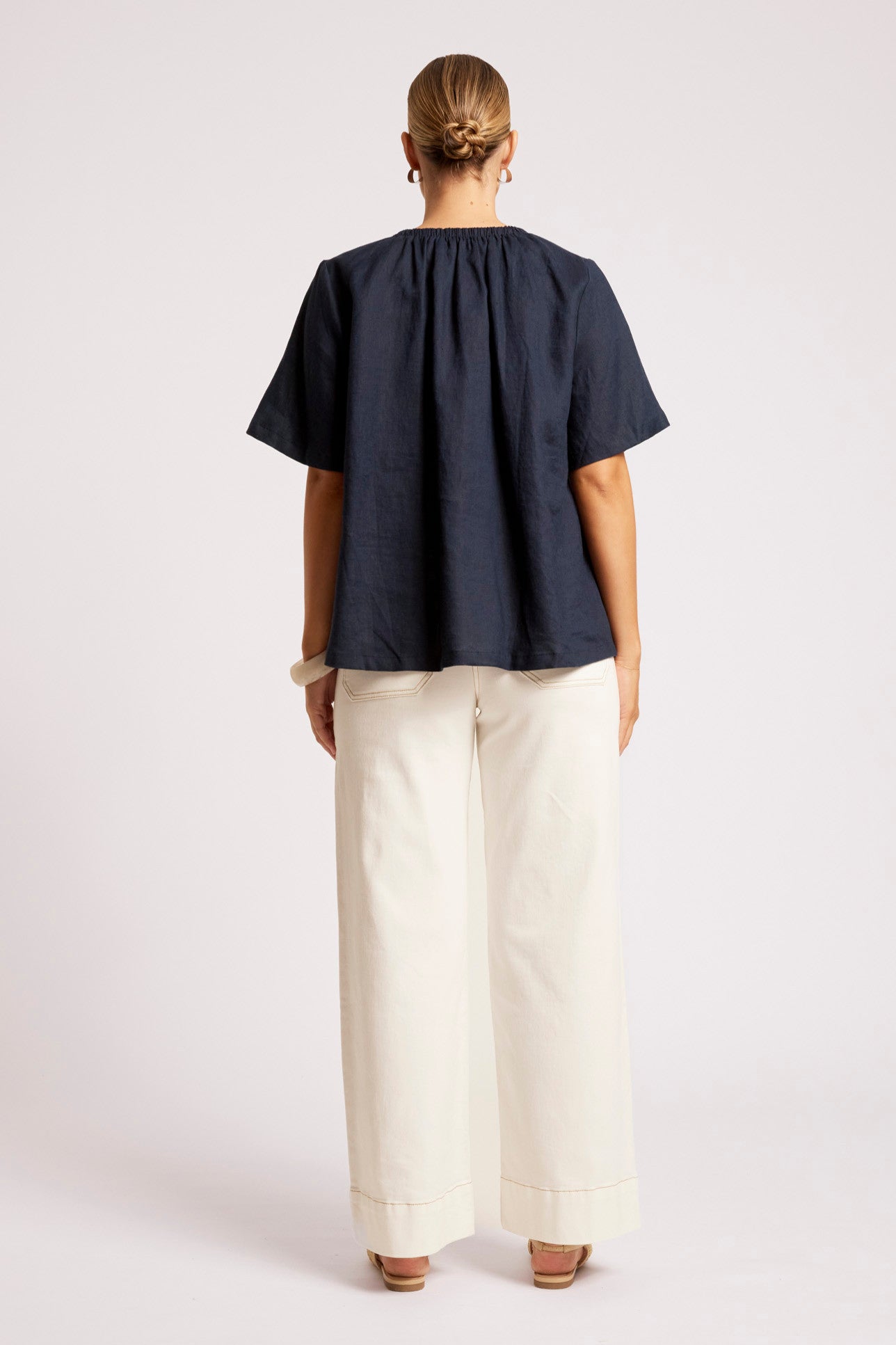 Cove Relaxed Top - Indigo