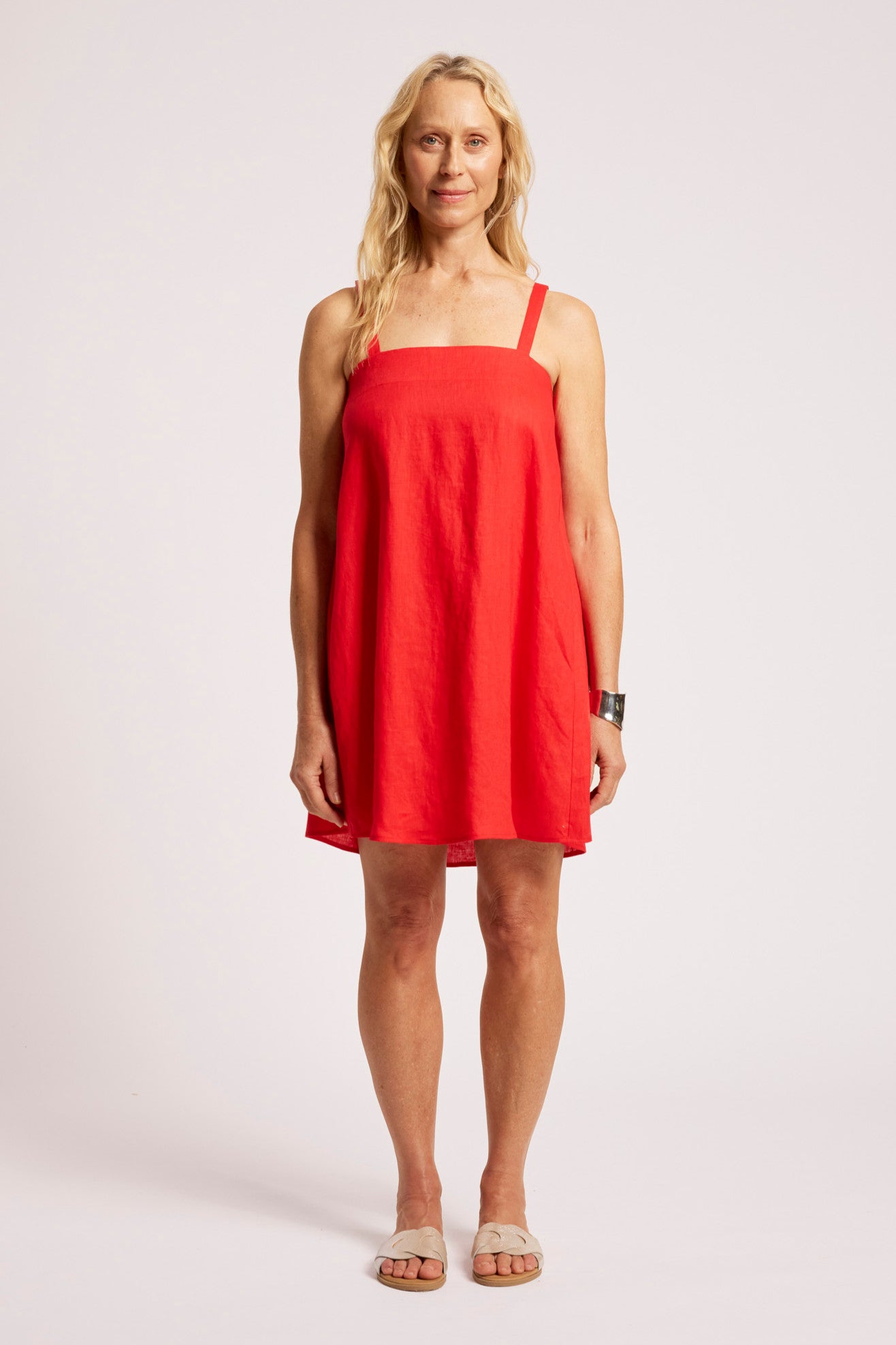 Cove Tank Dress - Aperol
