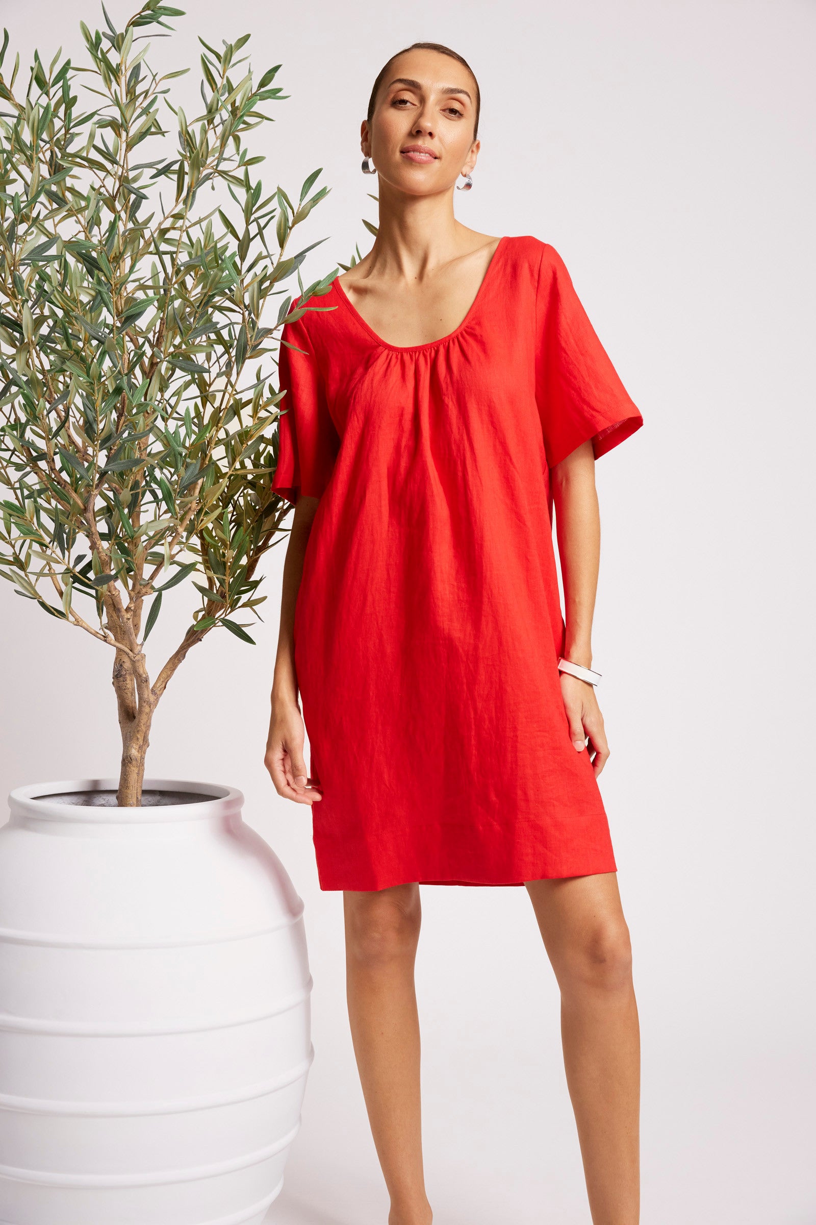 Cove Dress - Aperol