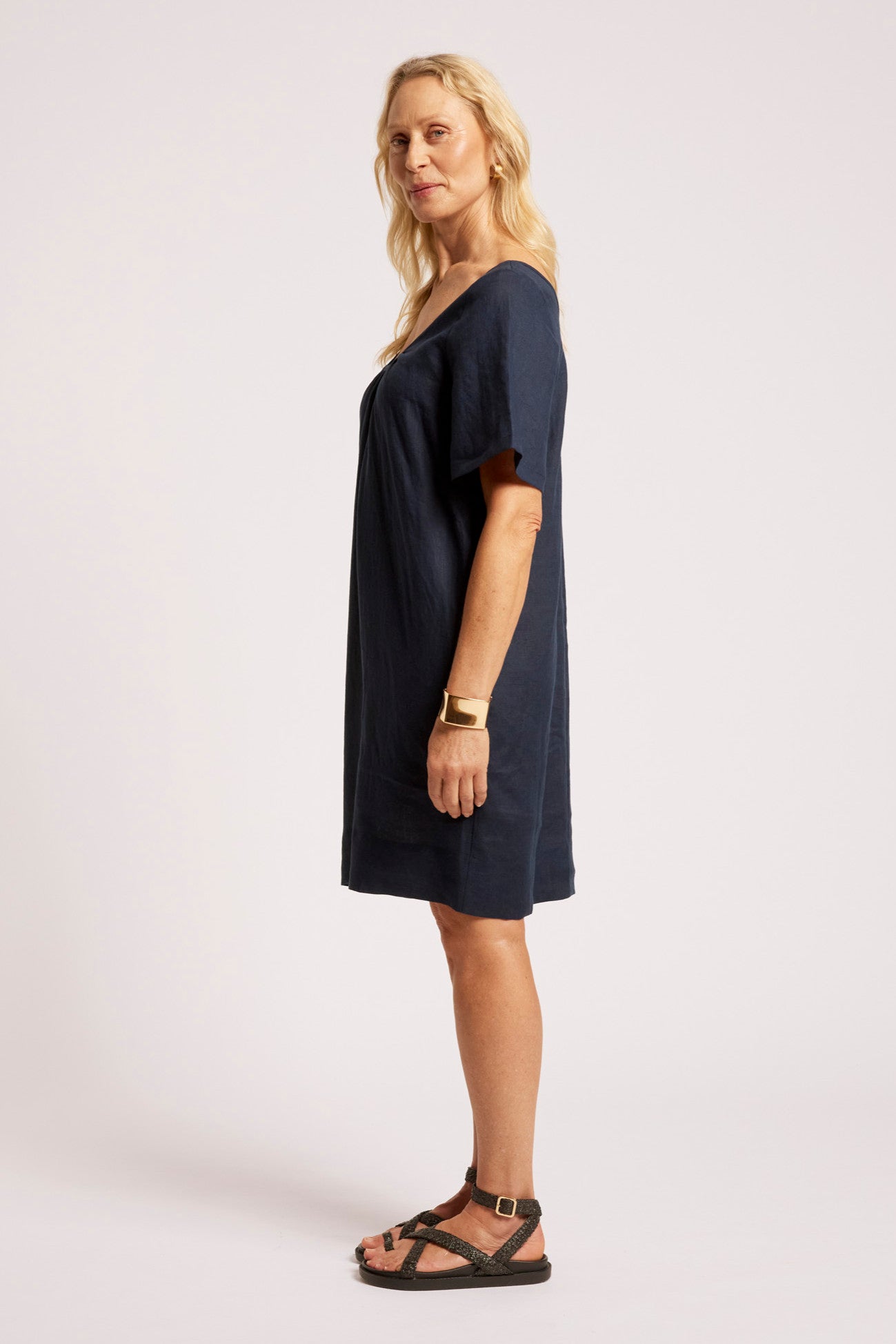 Cove Dress - Indigo