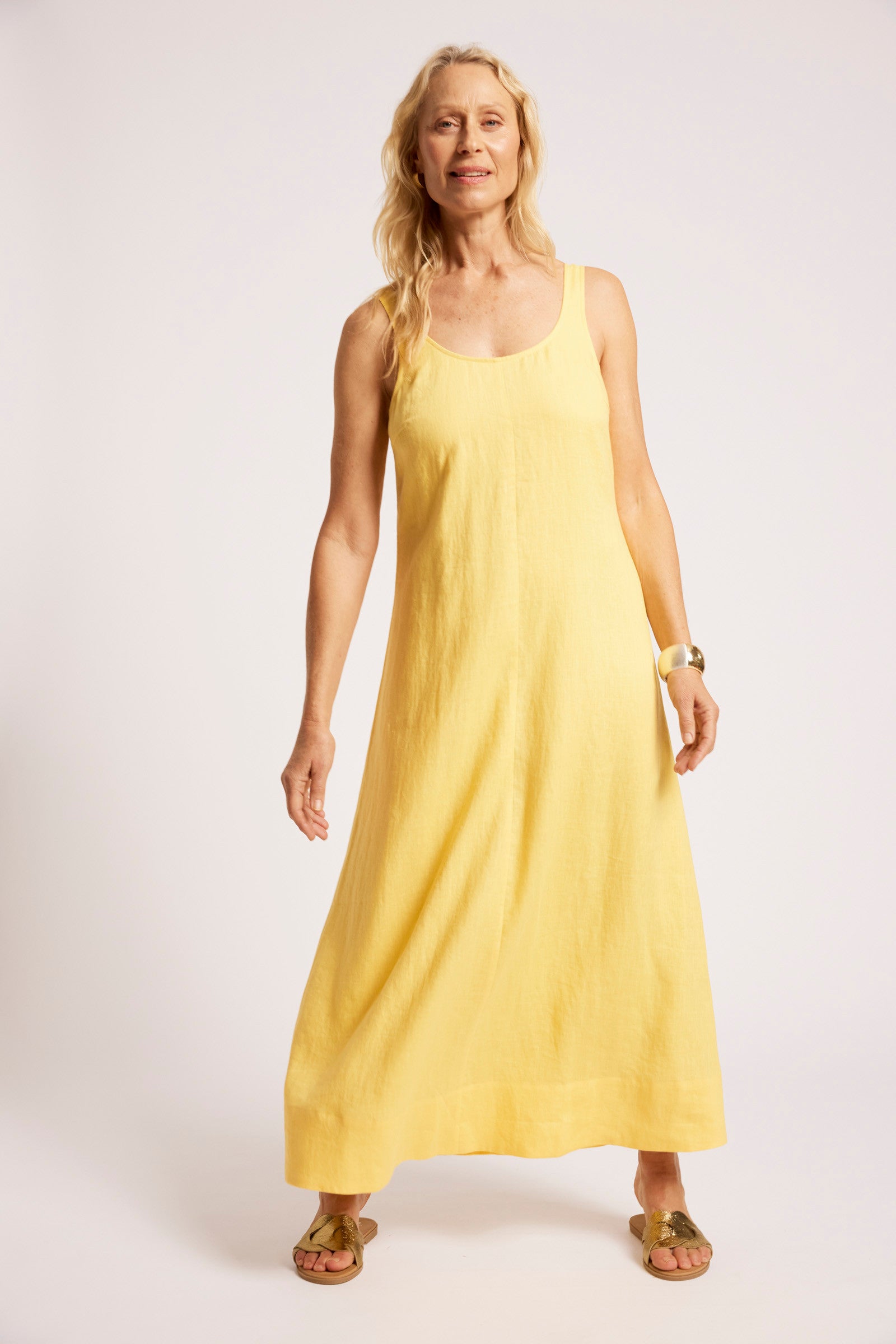 Cove Tank Maxi Dress - Sunset
