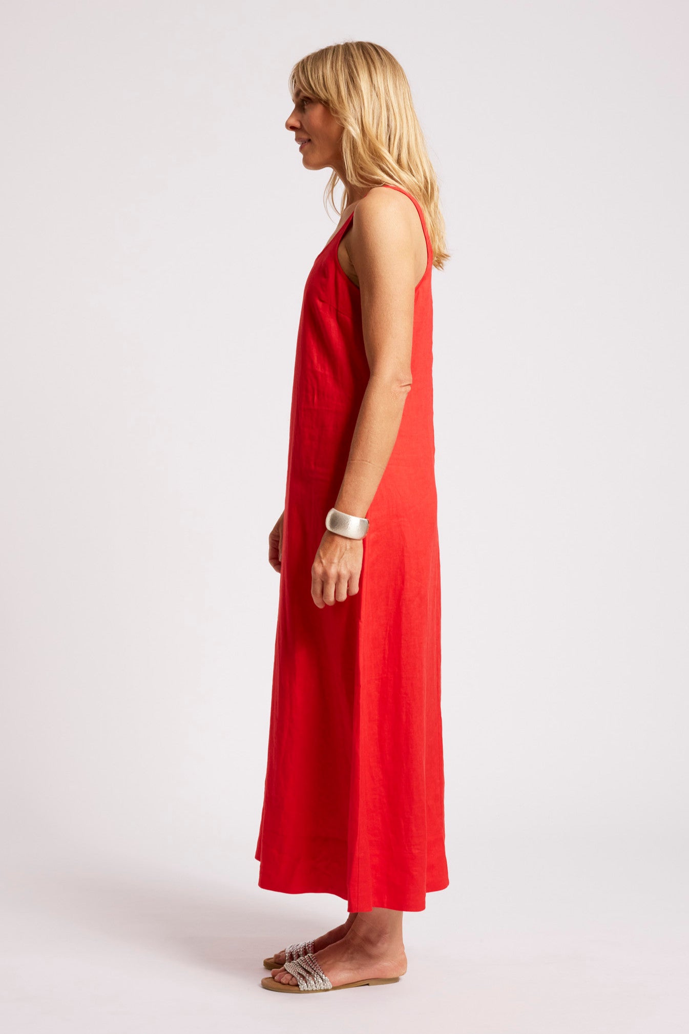Cove Tank Maxi Dress - Aperol