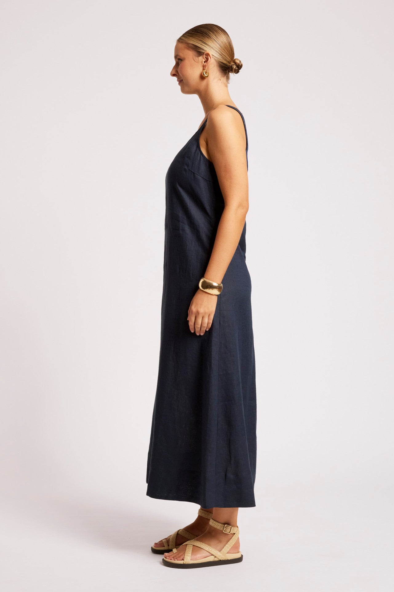 Cove Tank Maxi Dress - Indigo