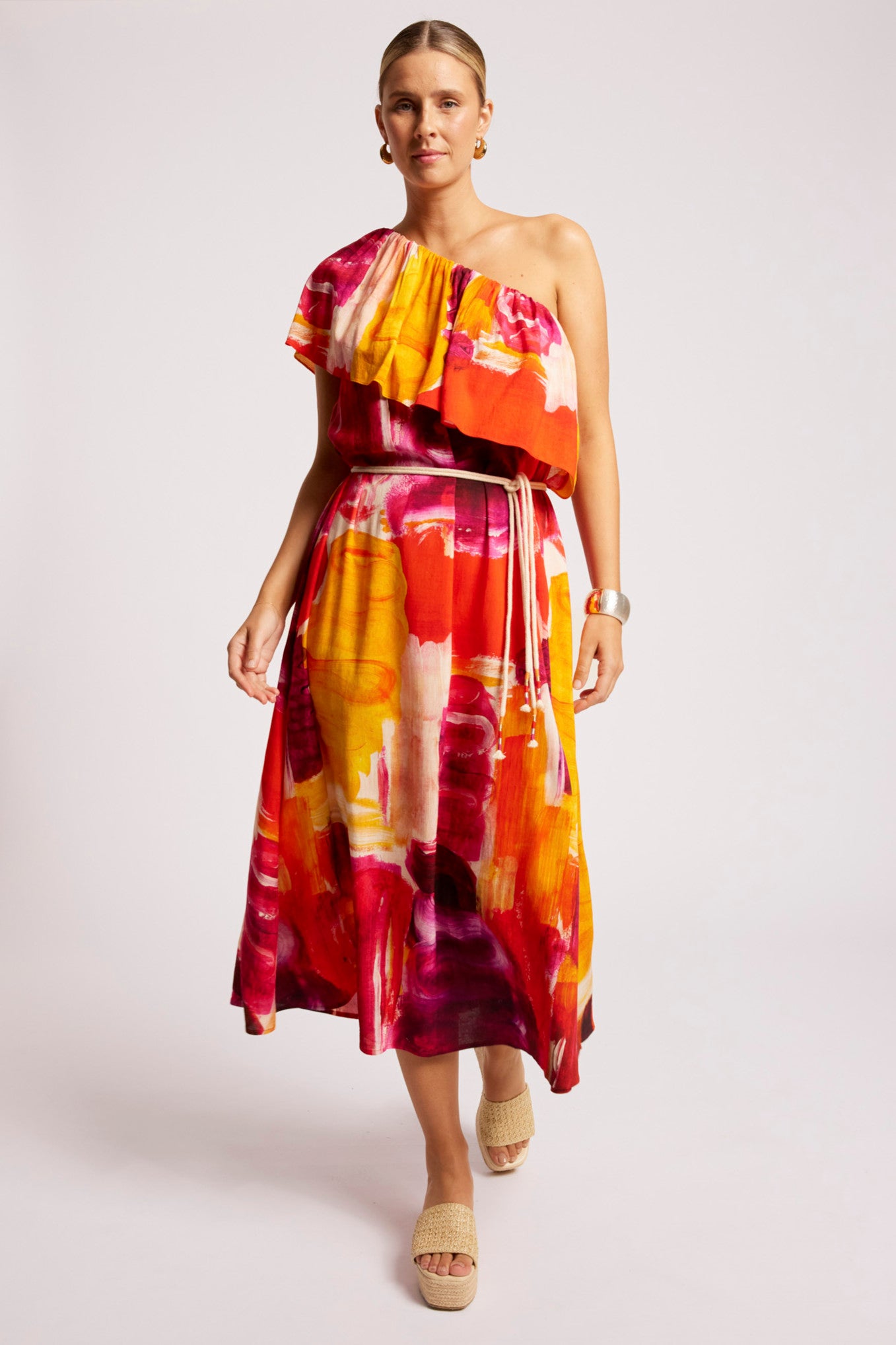 Palmera Off Shoulder Dress - Solara