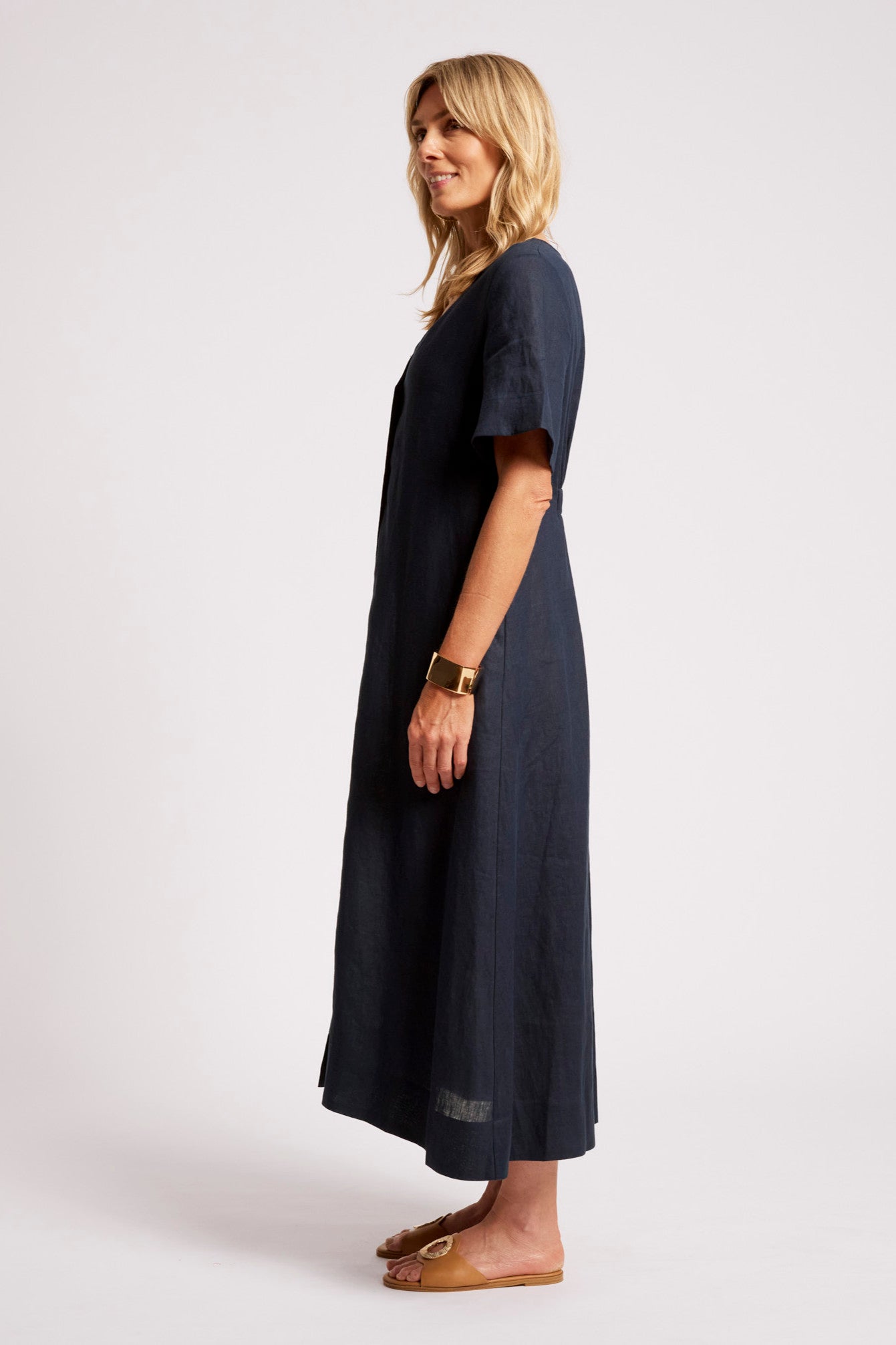 Cove Maxi Dress - Indigo
