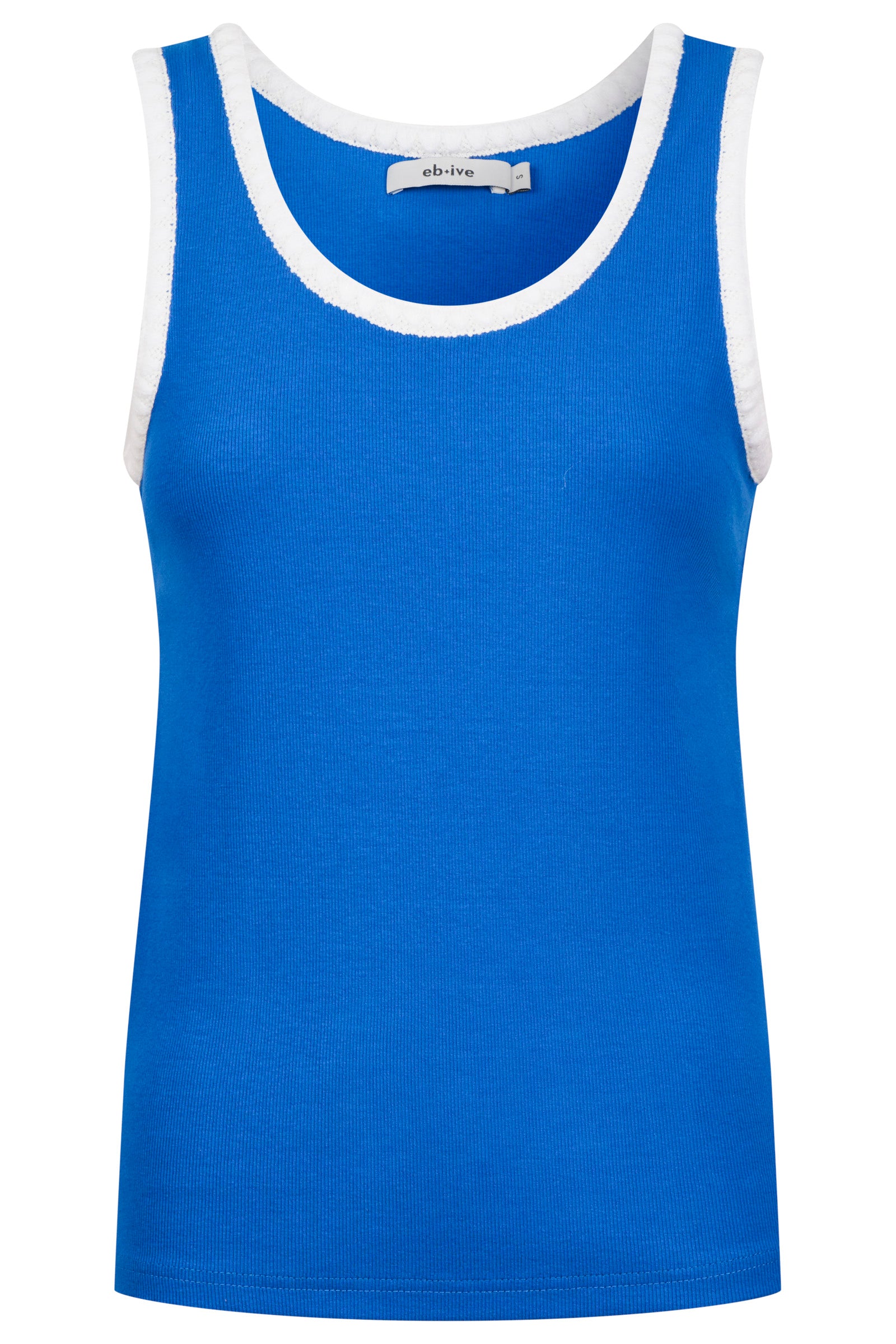 Maris Stitched Tank - Marine / White