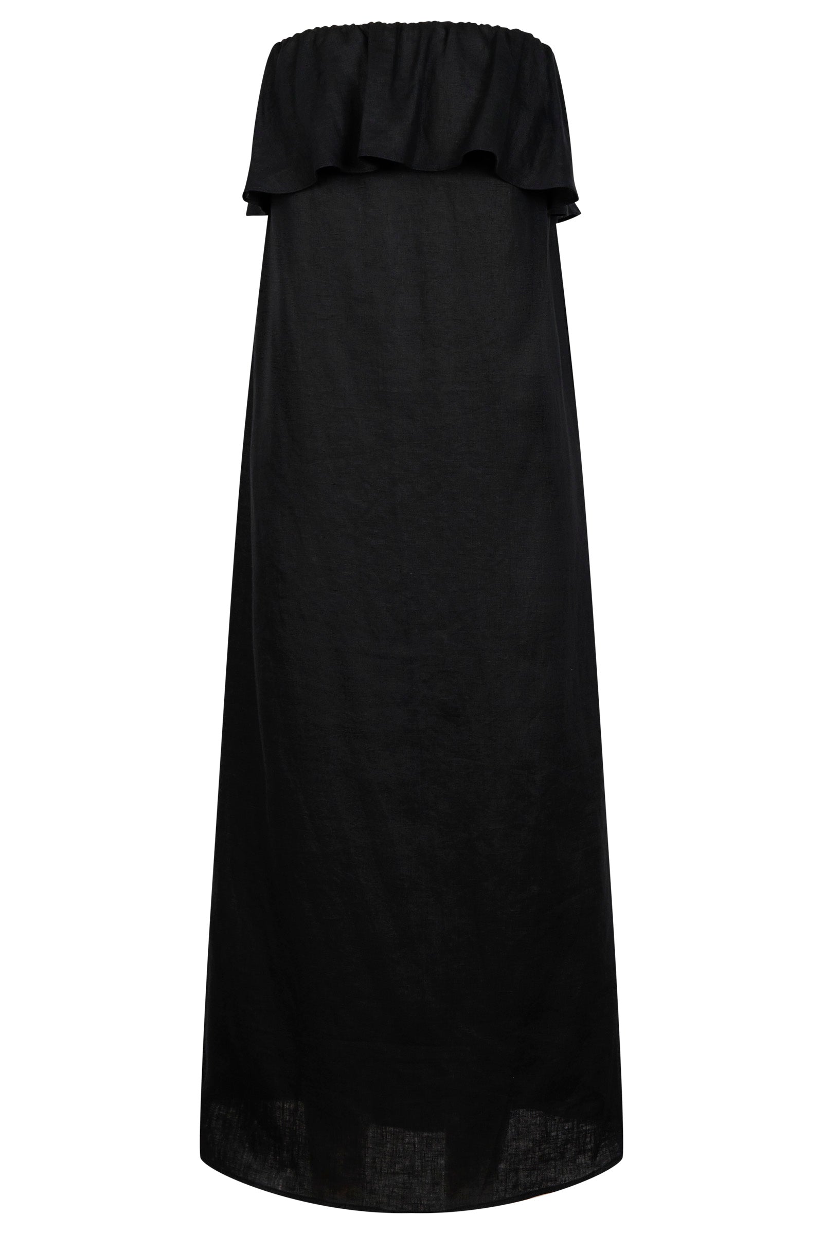 Maris Strapless Dress - Black