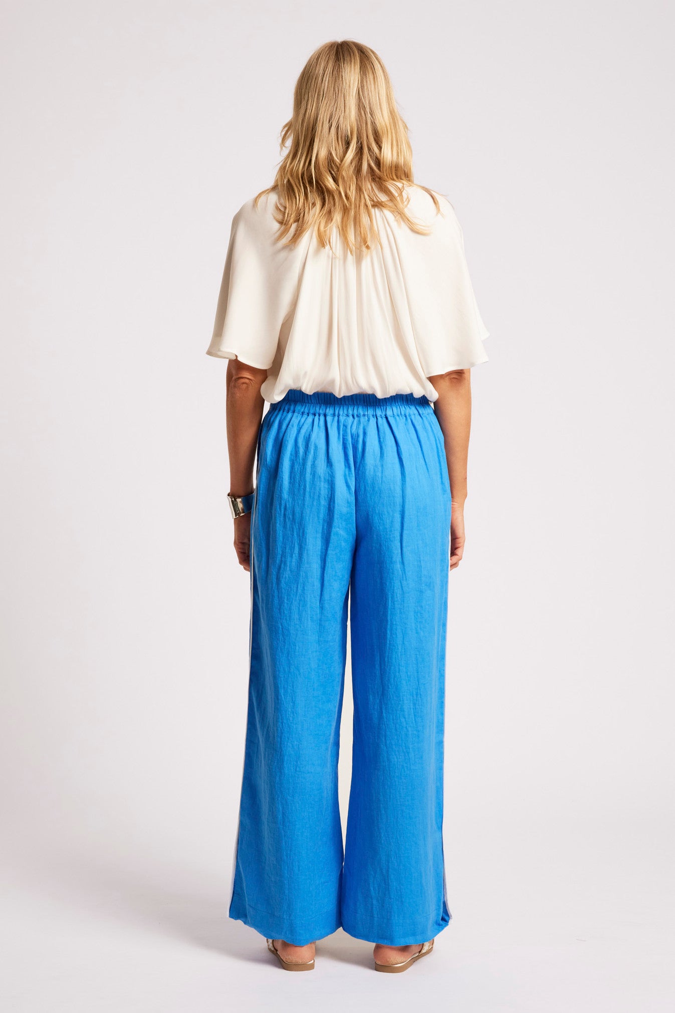 Maris Splice Pant - Marine / White