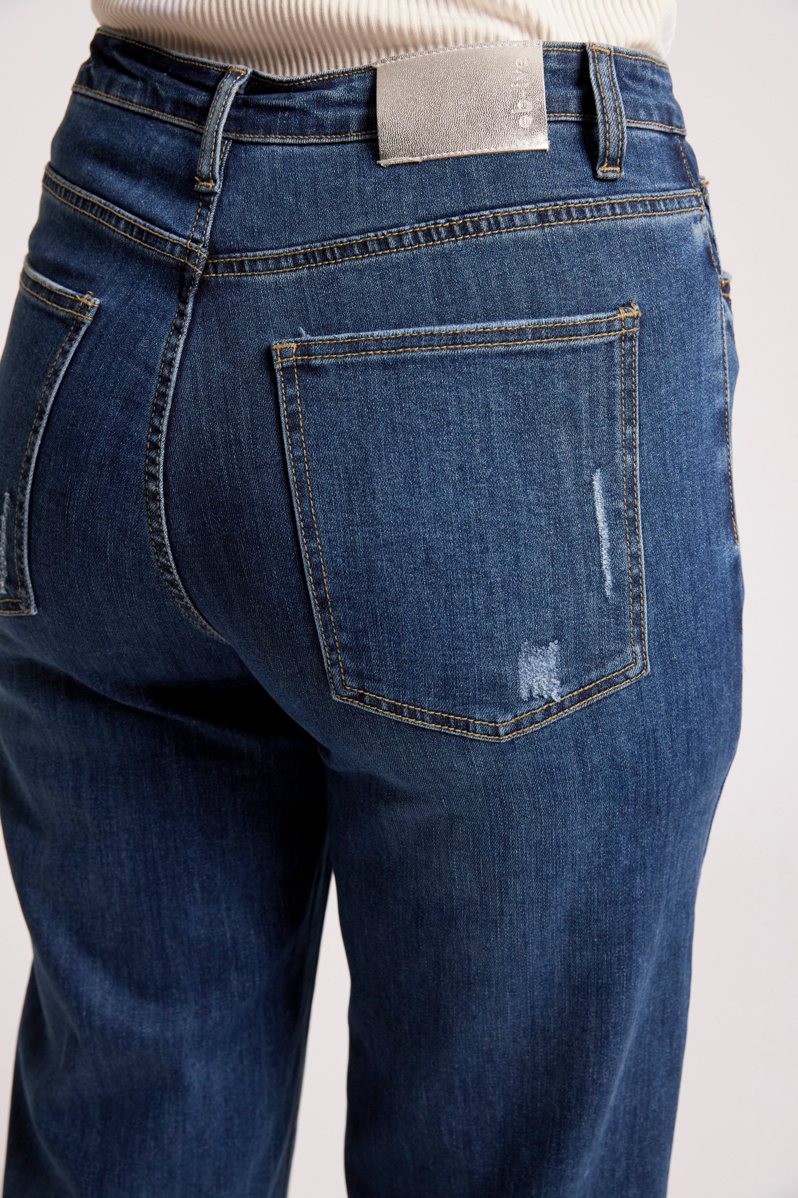 Maris Barrel Denim Jean - Denim