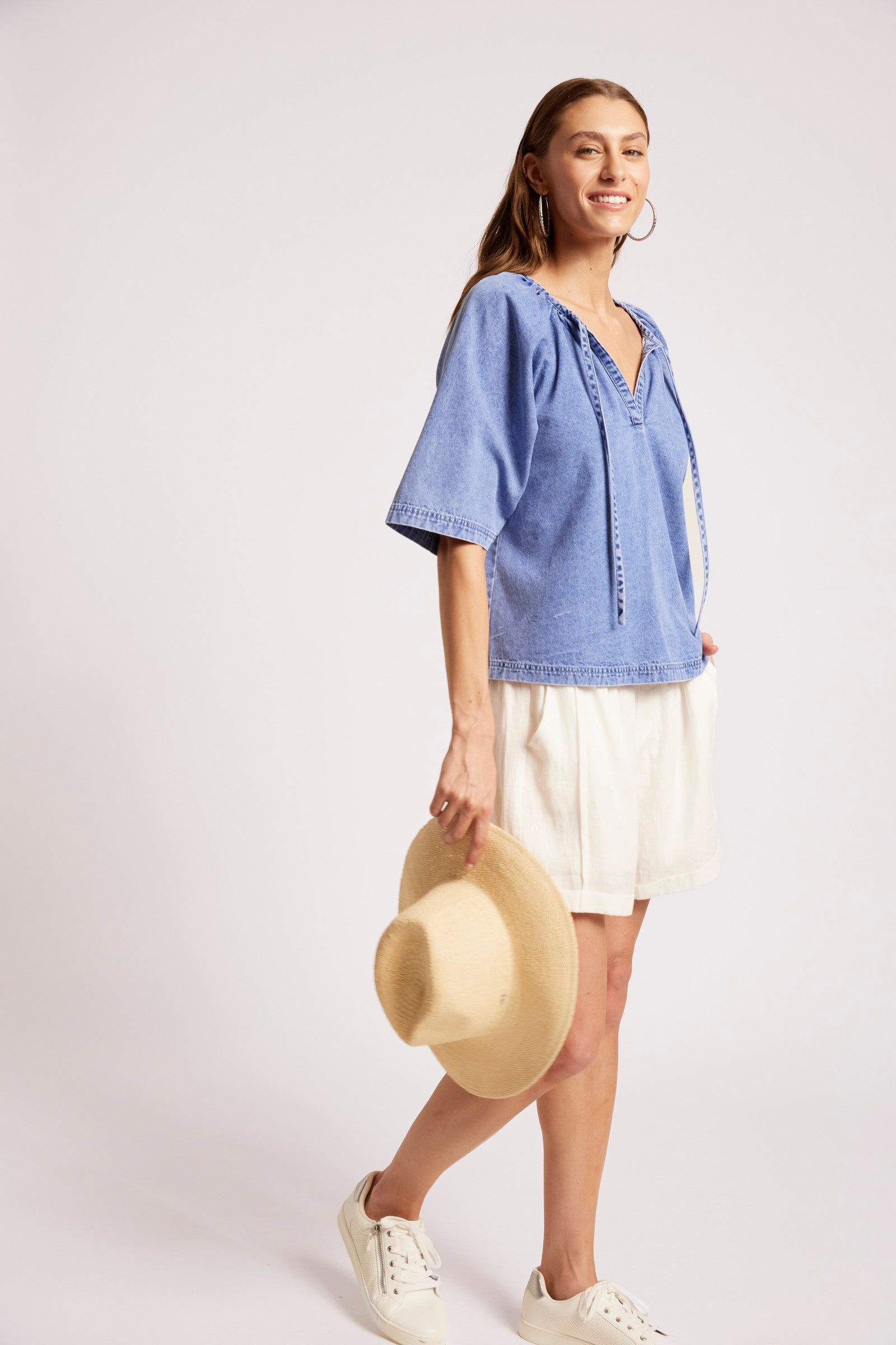 Dusk Denim Top - Denim