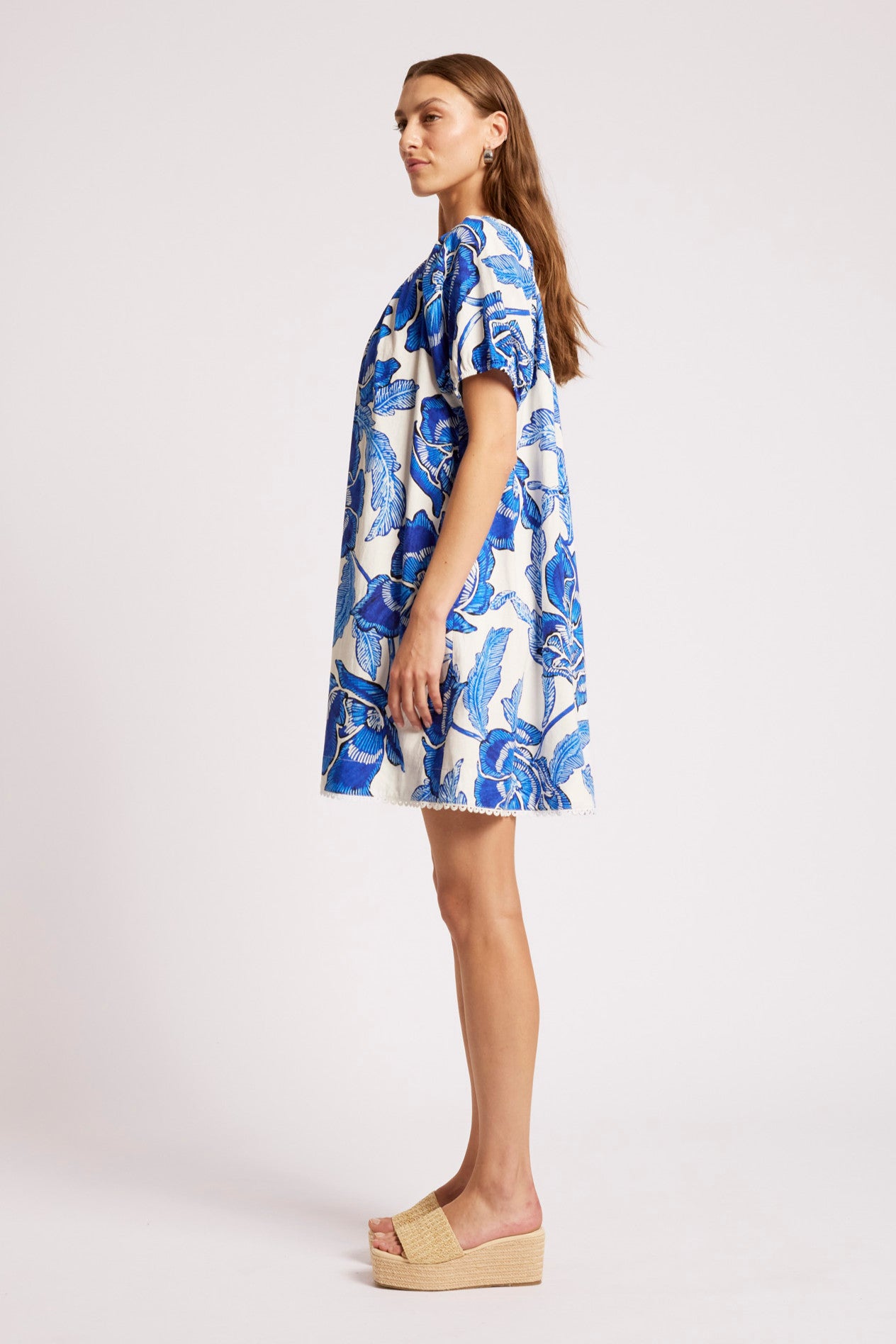 Gaia Dress - Azure