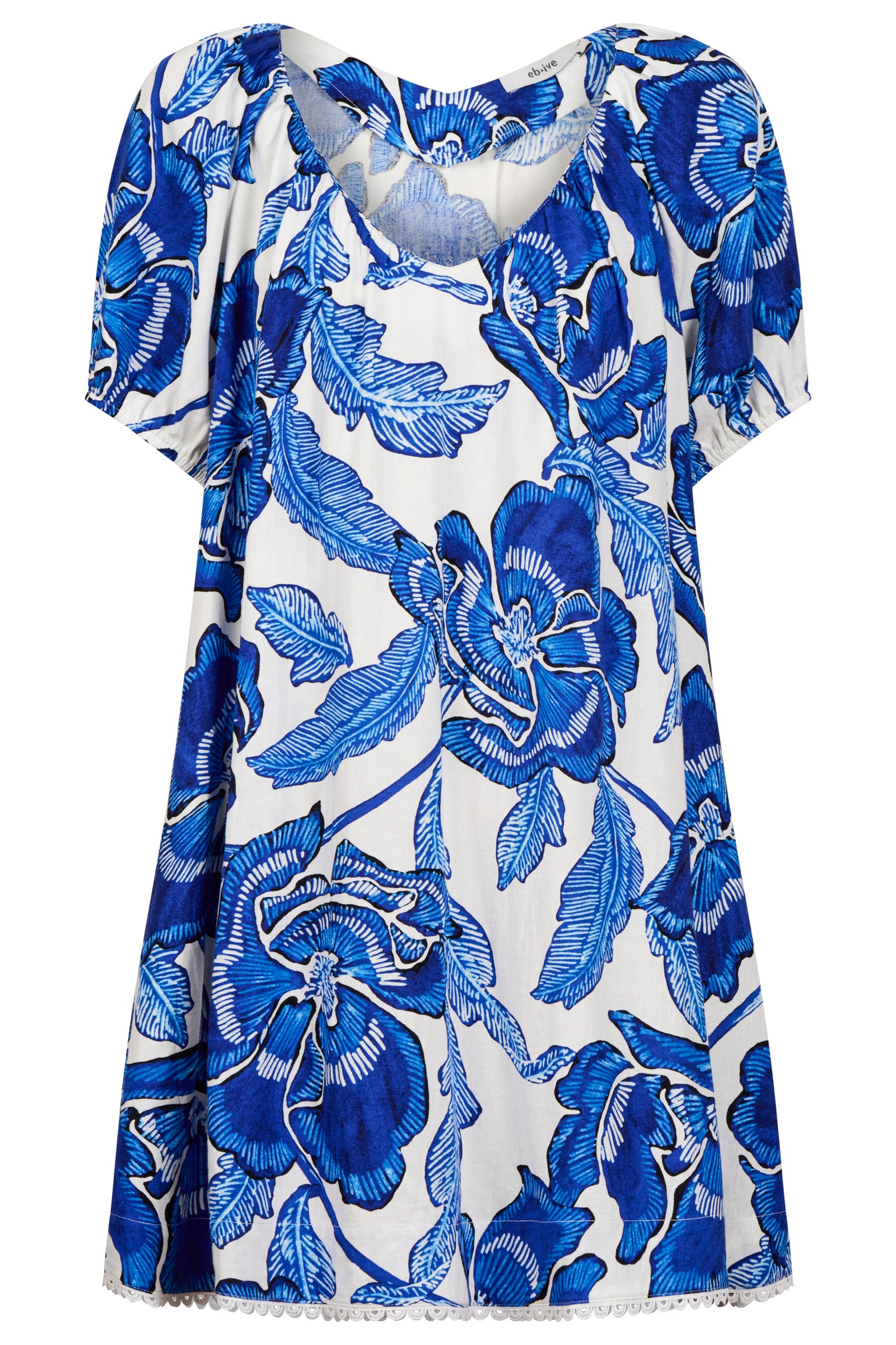 Gaia Dress - Azure