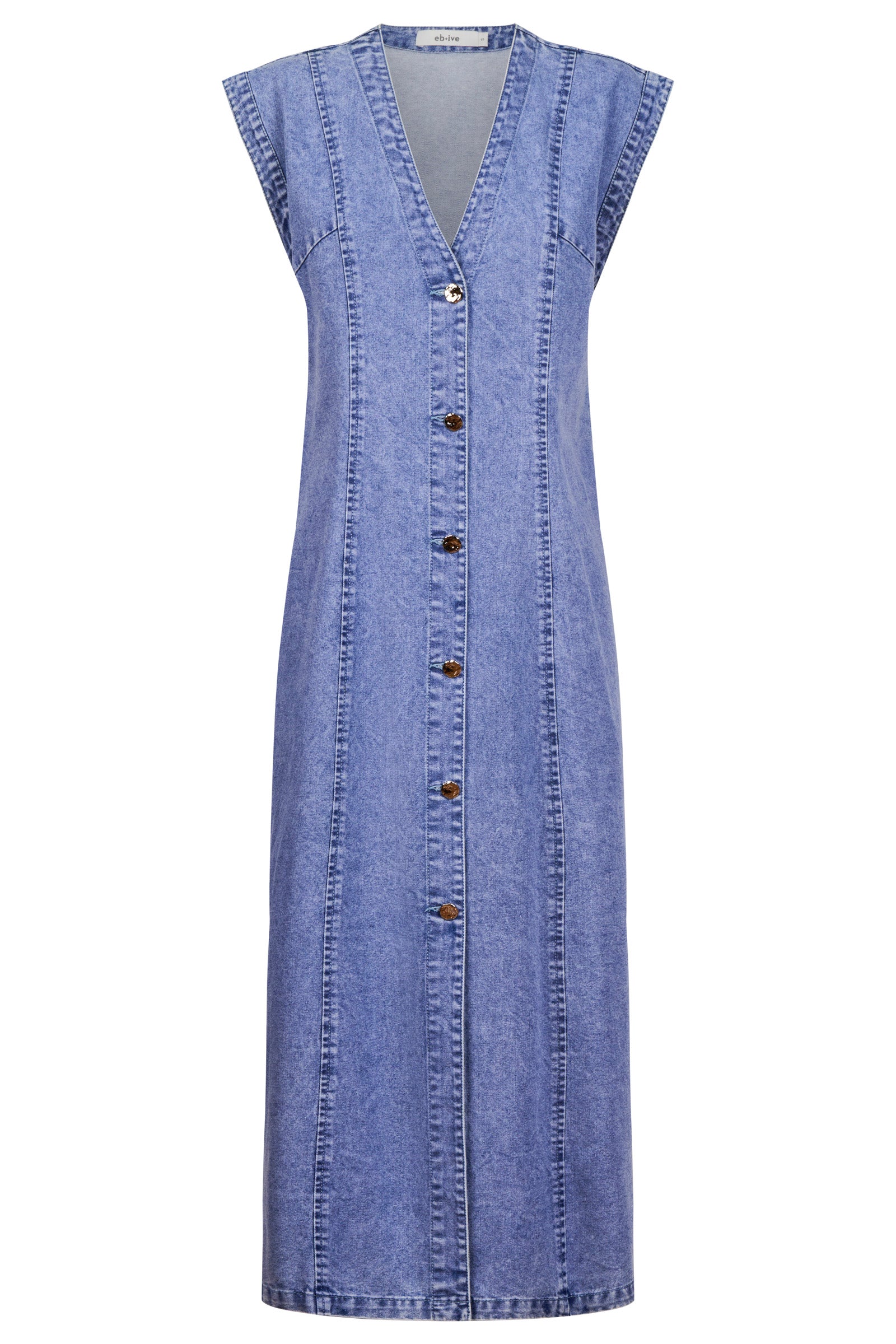 Dusk Denim Maxi Dress - Denim
