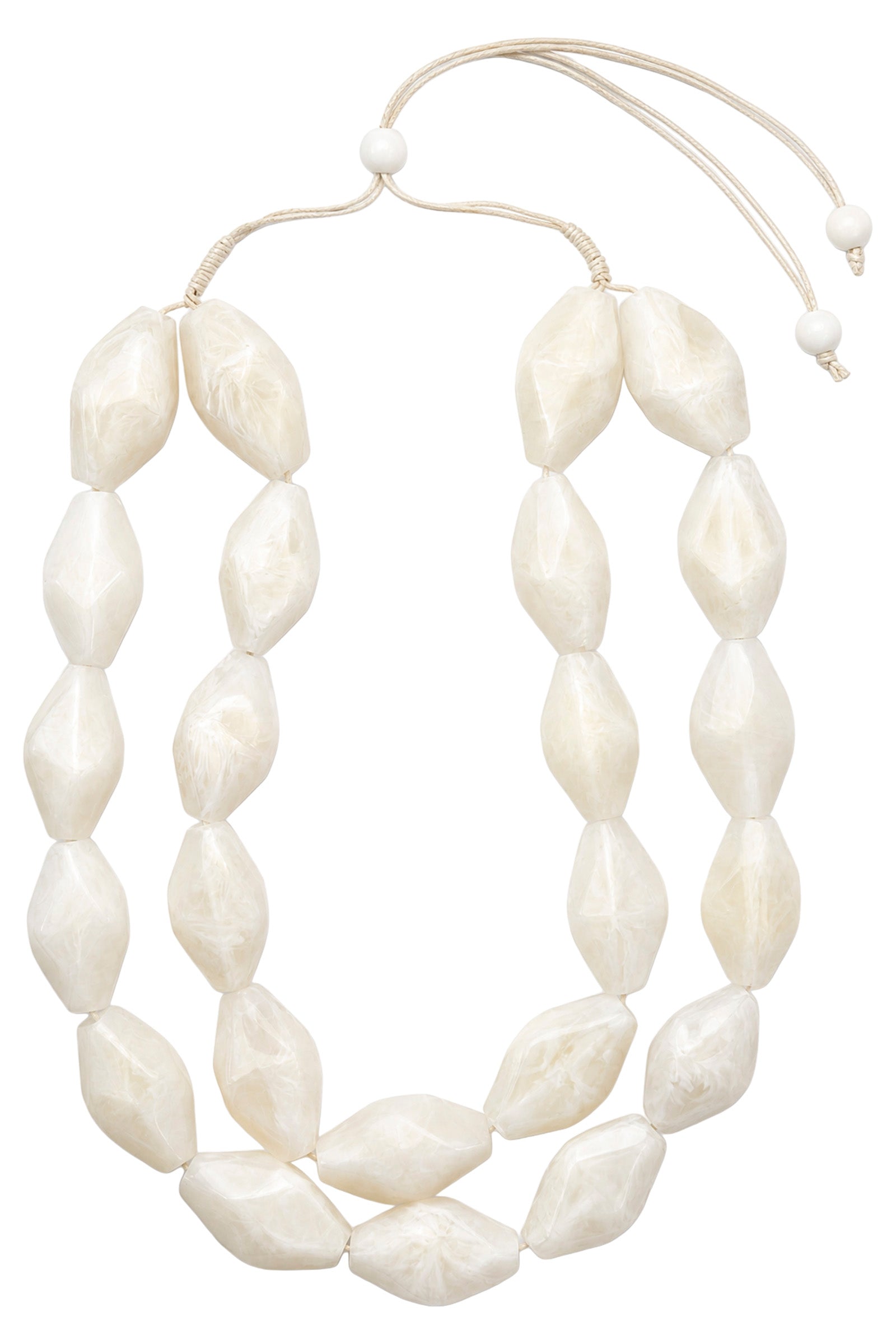 Maris Necklace - White