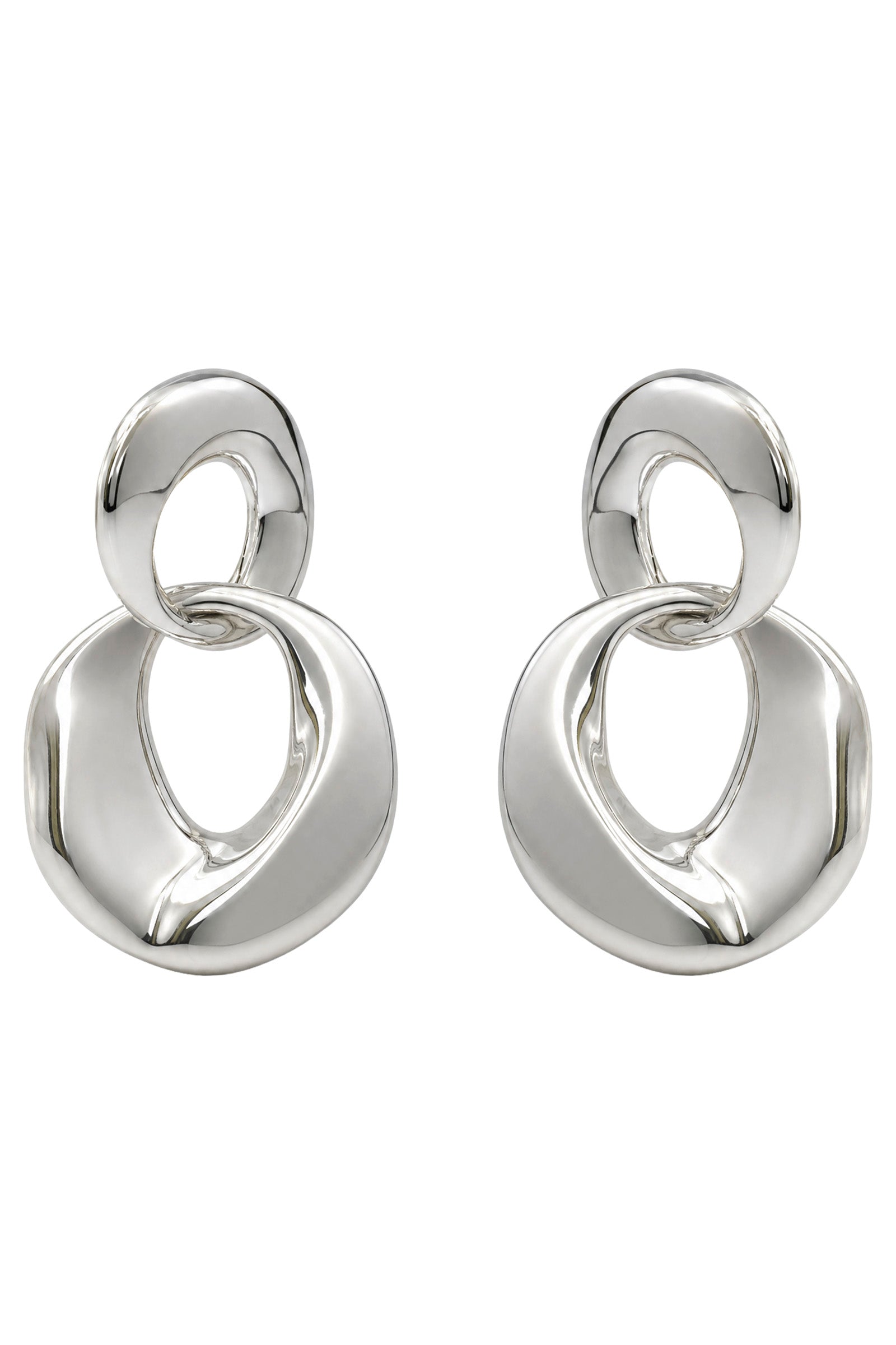 Dusk Earring - Silver Link