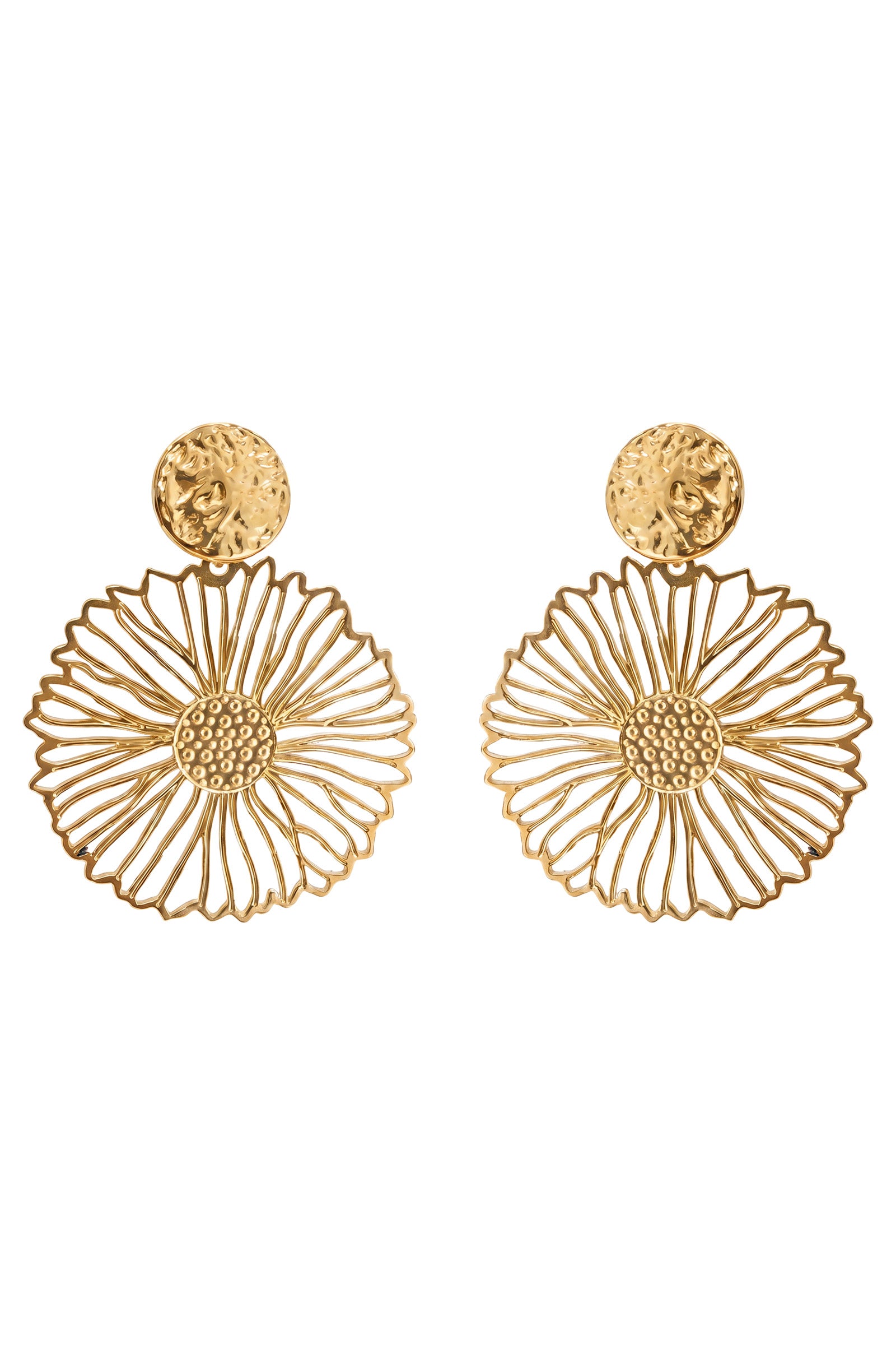 Drift Earring - Gold Flora