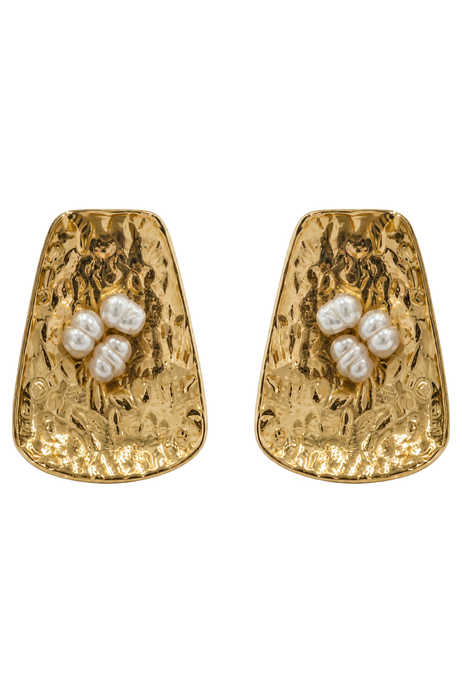Drift Earring - Gold / Pearl