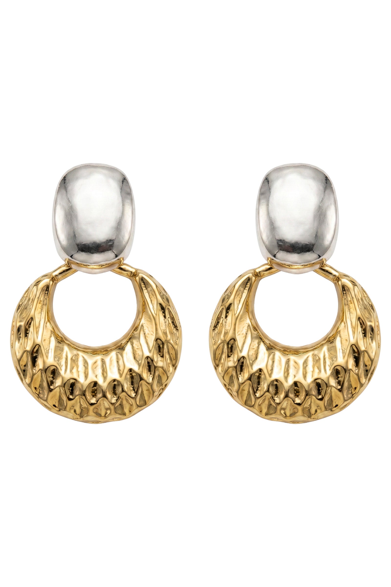 Solara Earring - Silver / Gold