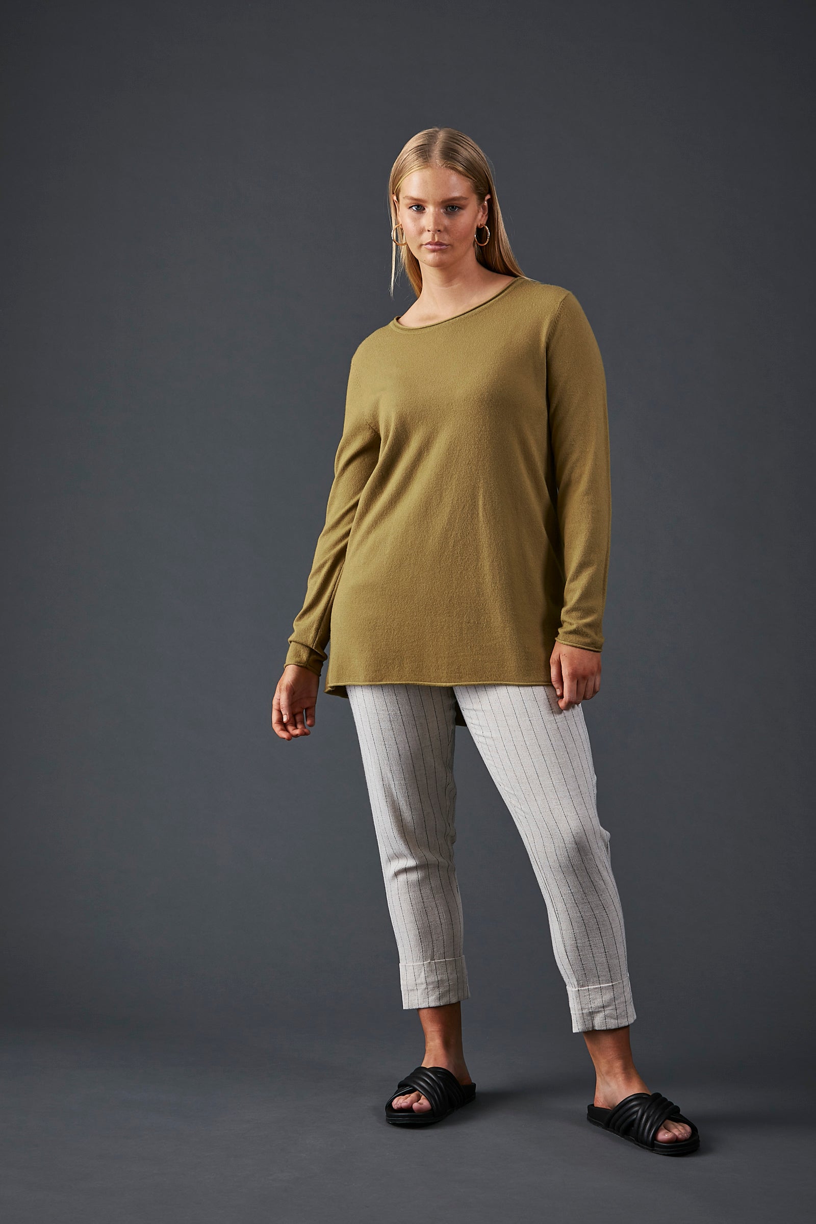 Gunyah Knit - Dijon - eb&ive Clothing - Knit Jumper