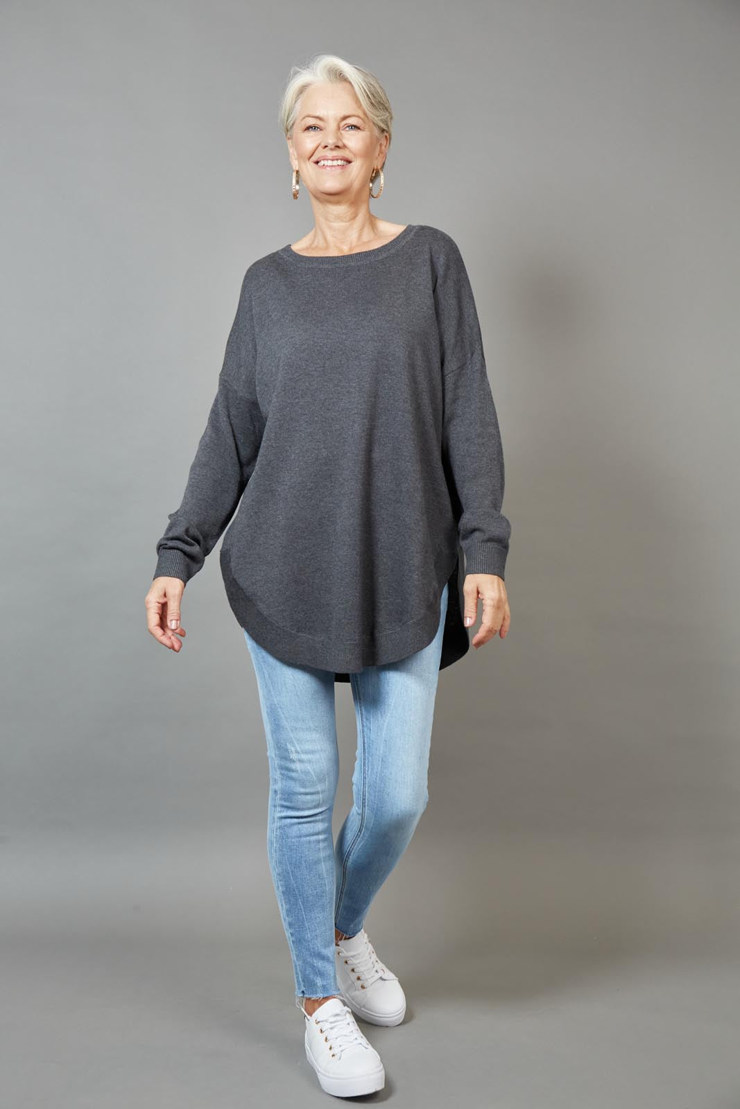 Cleo Jumper - Fossil - eb&ive Clothing - Knit Jumper One Size