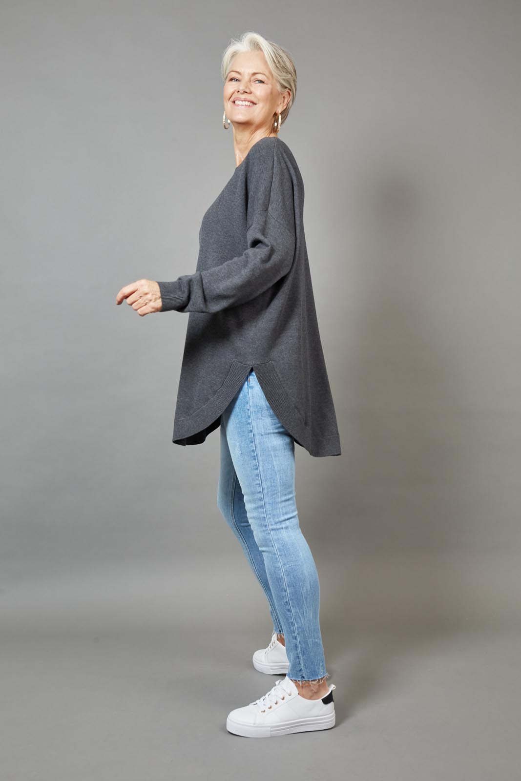 Cleo Jumper - Fossil - eb&ive Clothing - Knit Jumper One Size