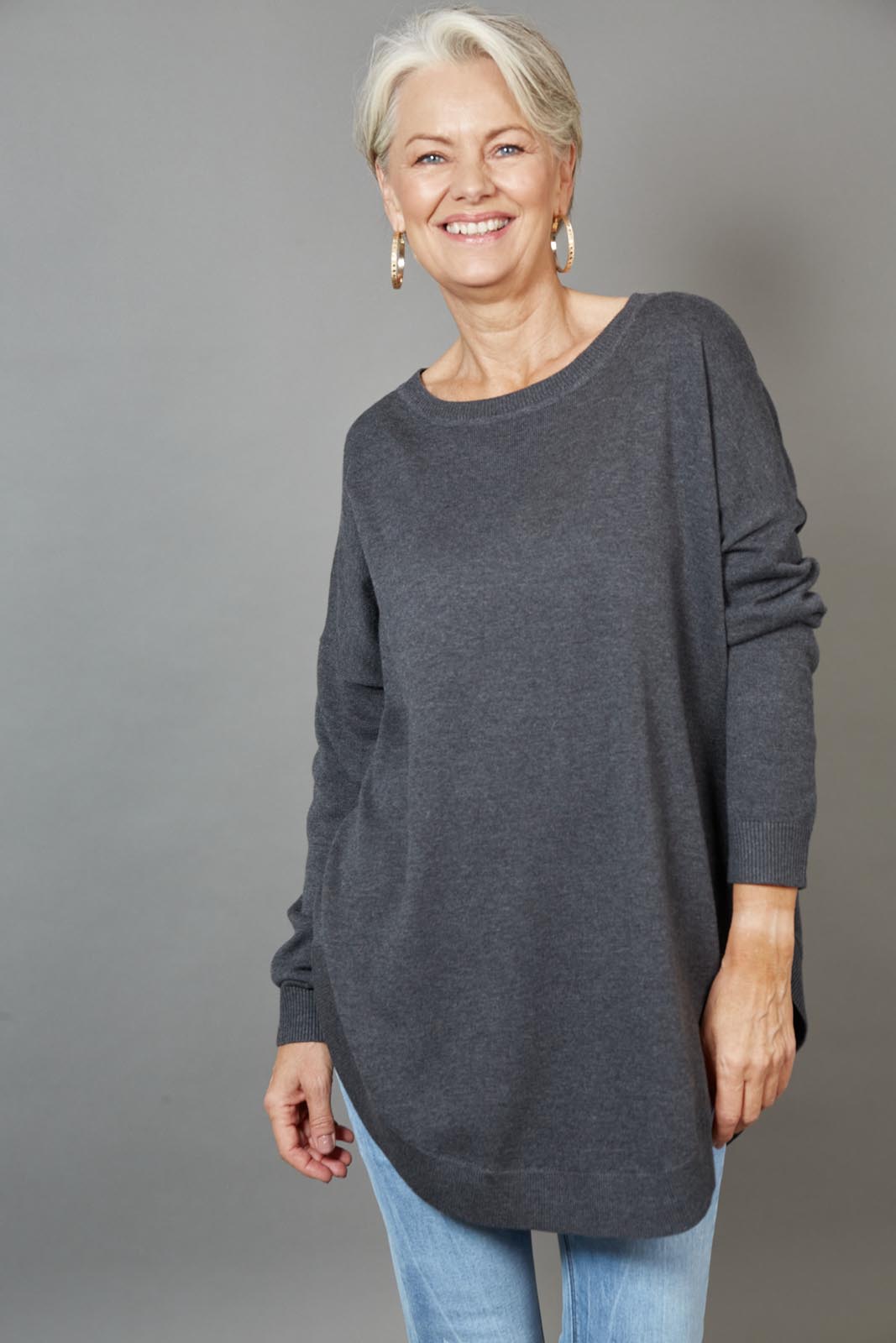 Cleo Jumper - Fossil - eb&ive Clothing - Knit Jumper One Size