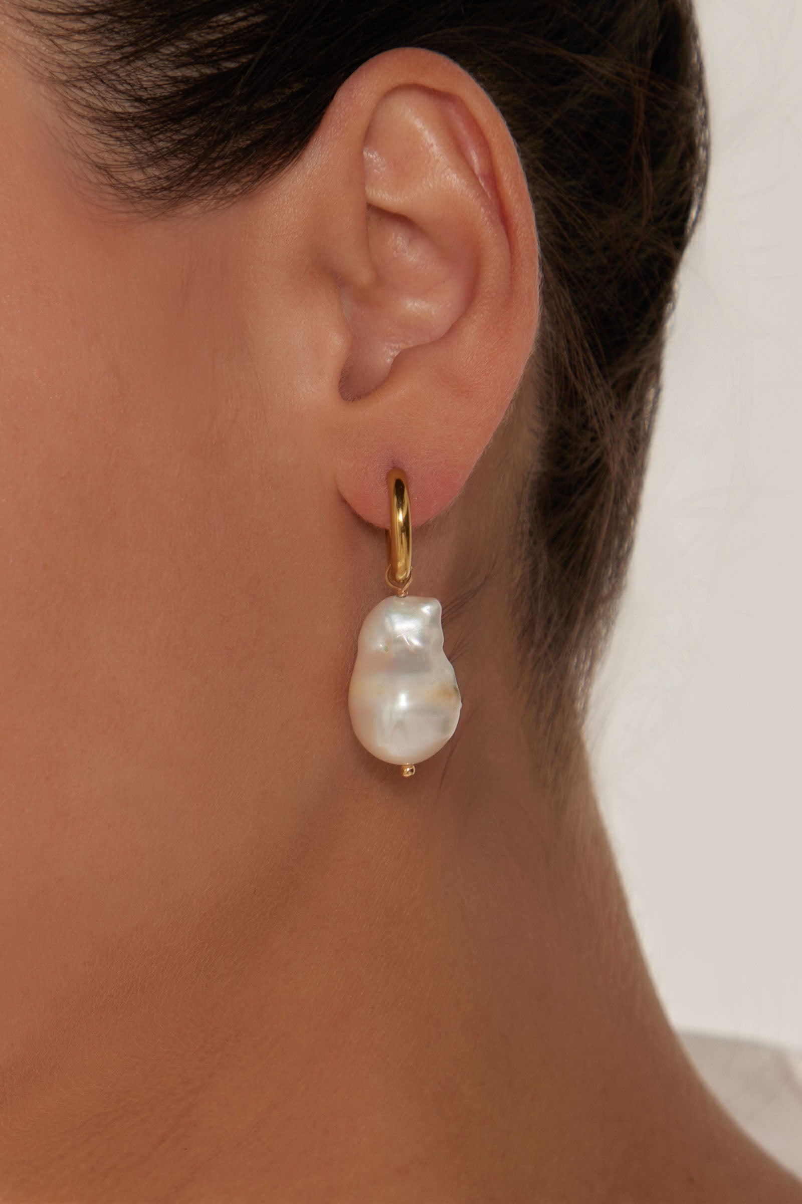 Heritage Earring - Natural Pearl - eb&ive Earring