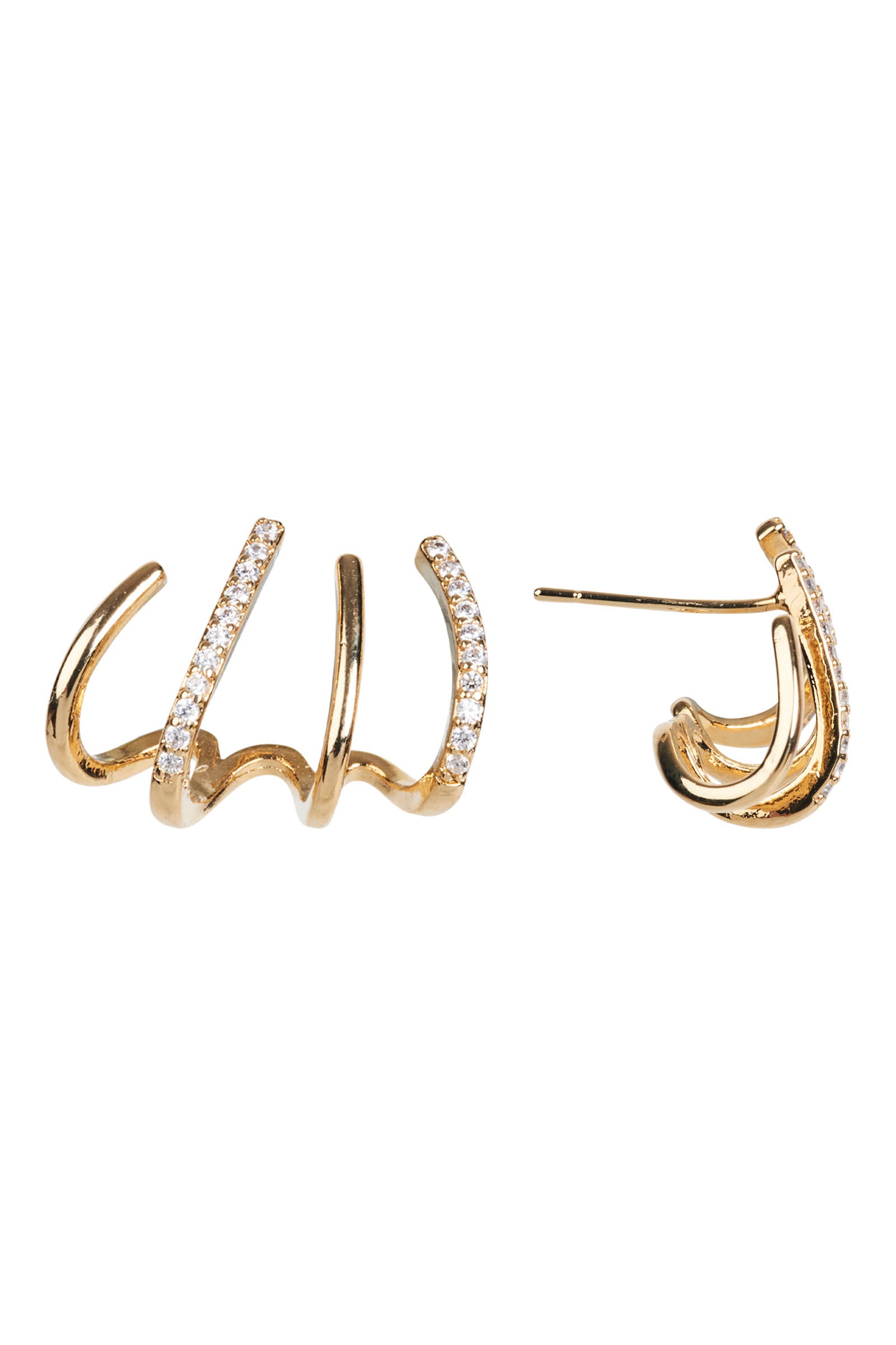 Heritage Earring - Gold Cuff