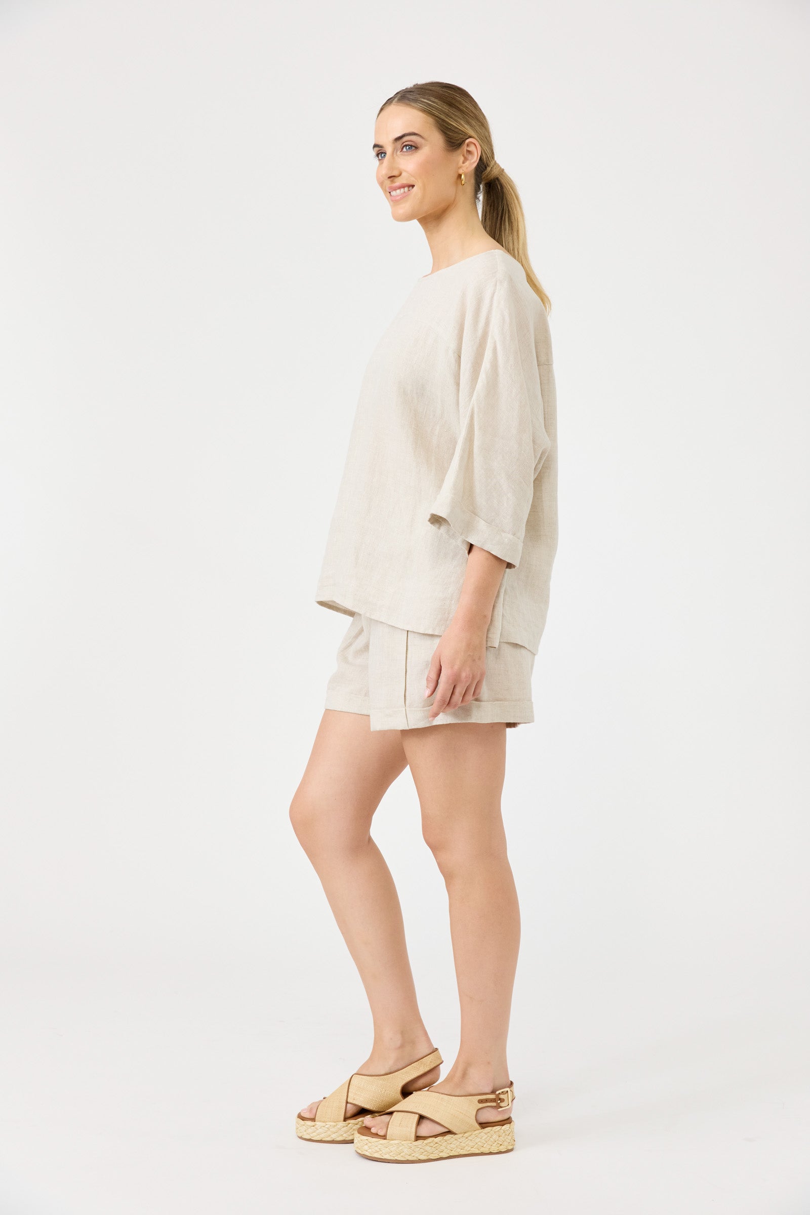 Studio Relaxed Top - Tusk